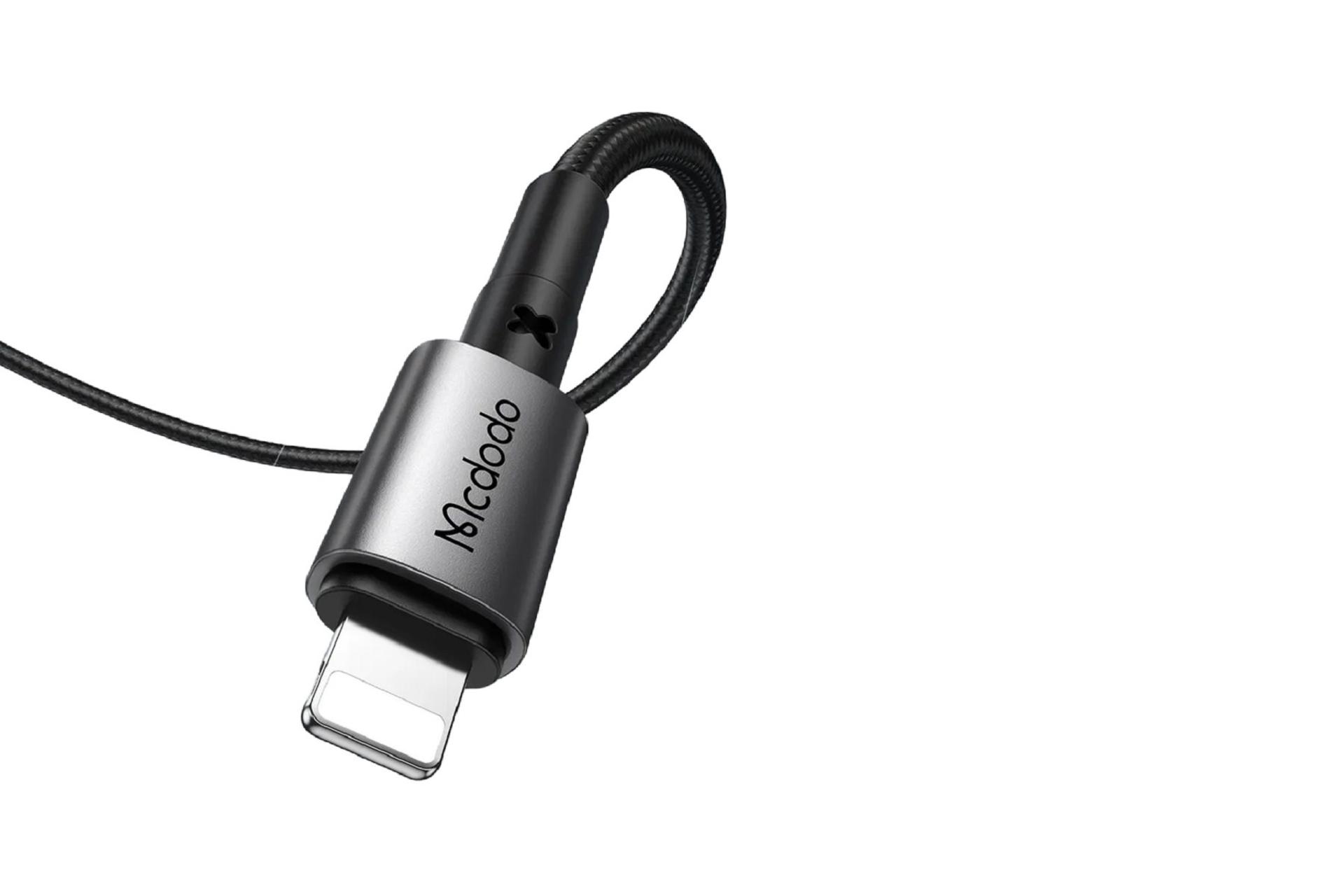 کانکتور و اتصال کابل شارژ USB مک دودو Type-C به Lightning مدل CA-2850 با طول 1.2 متر