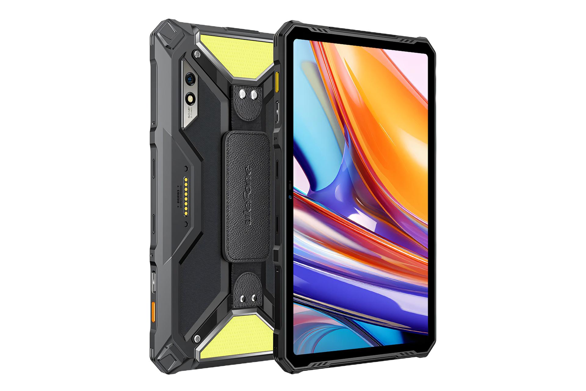 نمای نیمرخ تبلت آرمور پد 3 پرو یولفون / Ulefone Armor Pad 3 Pro با نمایشگر لبه های سمت چپ و راست