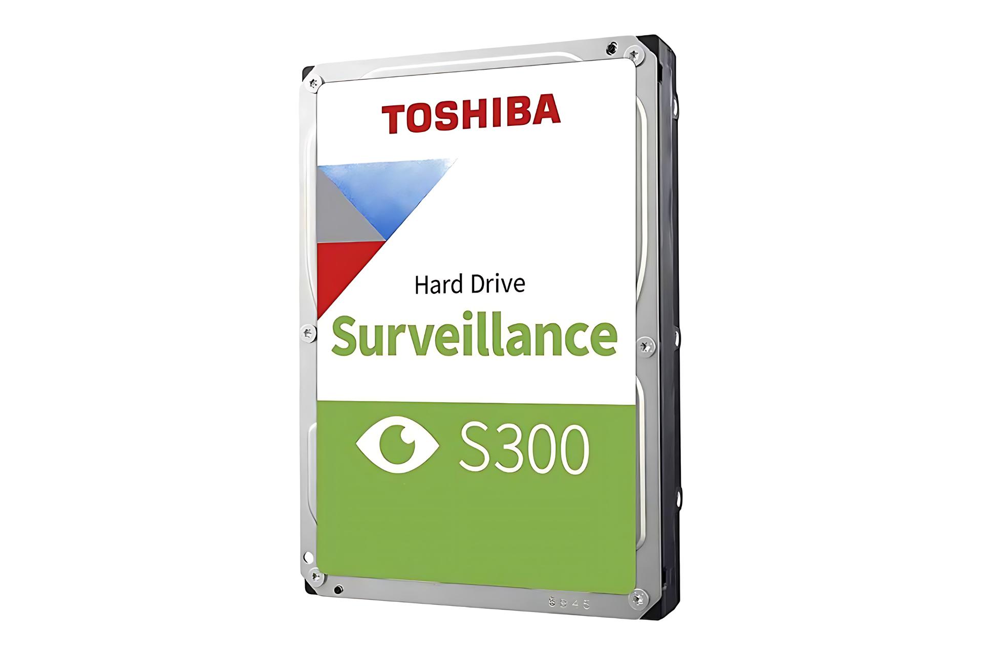نمای کناری هارد دیسک توشیبا Toshiba S300 Surveillance HDWT150UZSVA 3.5 Inch 5TB