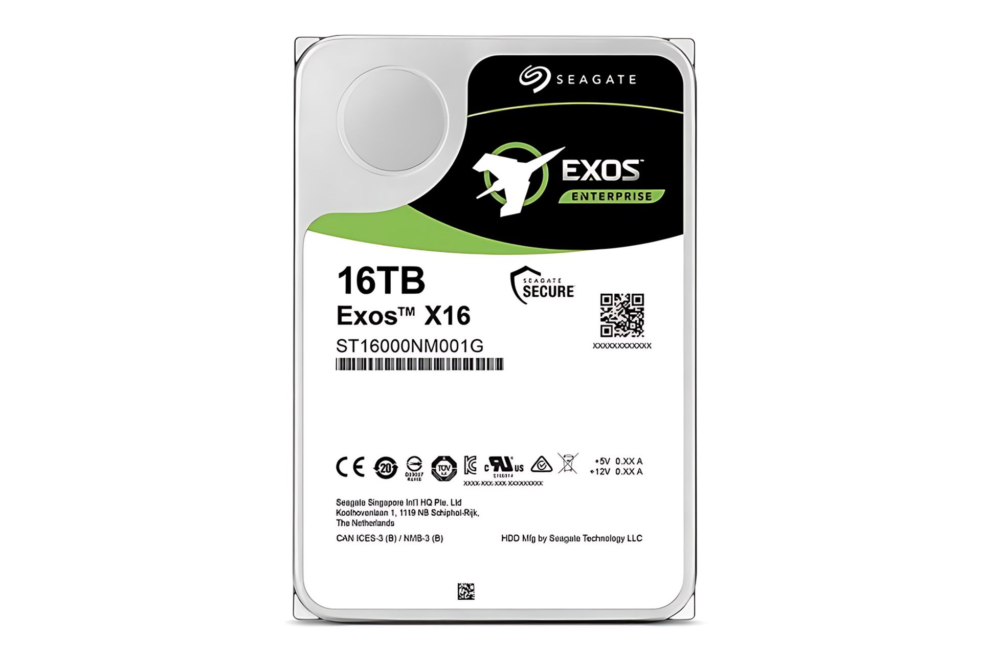 هارد دیسک سیگیت Seagate Exos X16 ST16000NM002G SAS 3.5 Inch 16TB