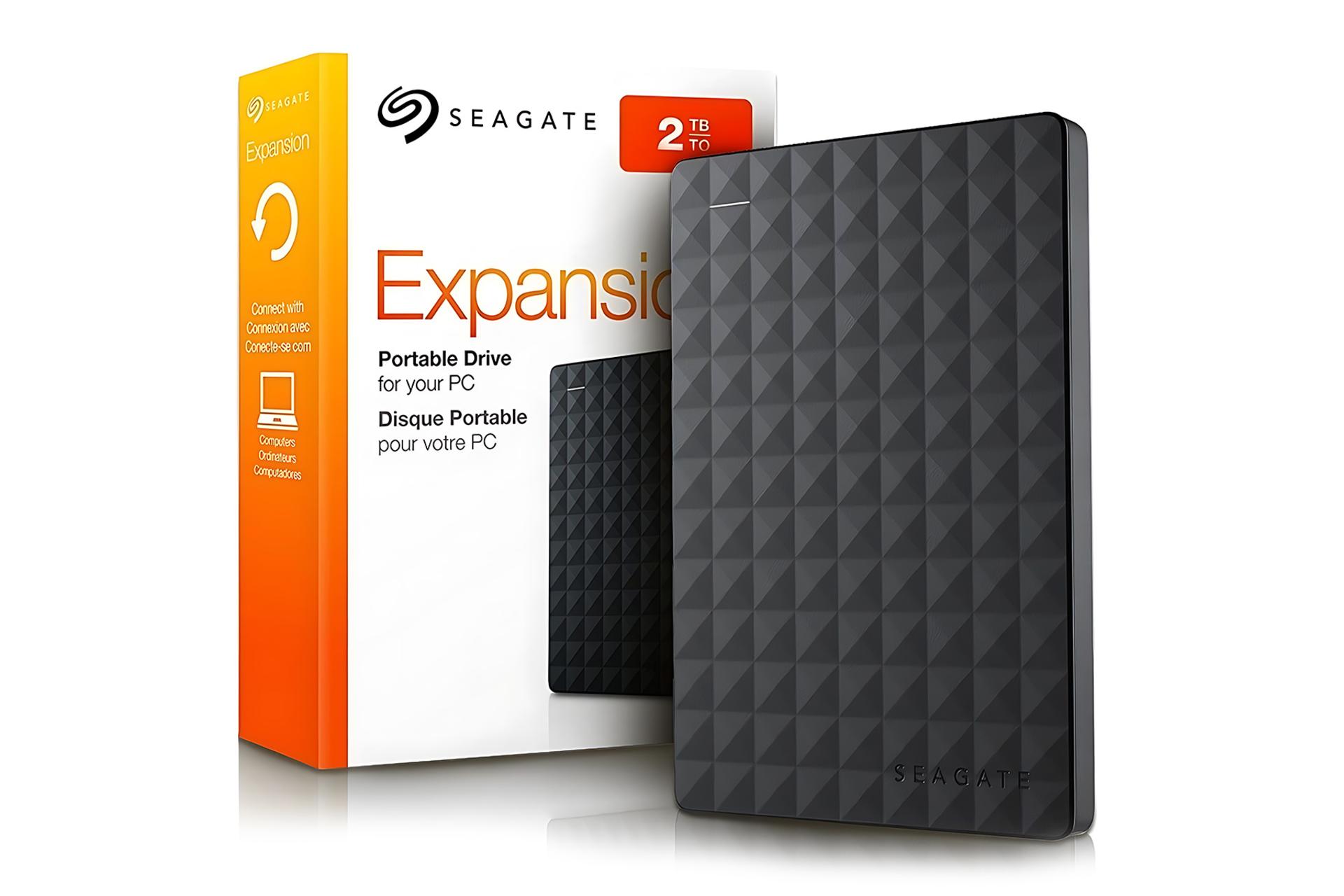 هارد دیسک سیگیت Seagate Expansion portable STEA2000400 2.5 Inch 2TB به همراه جعبه