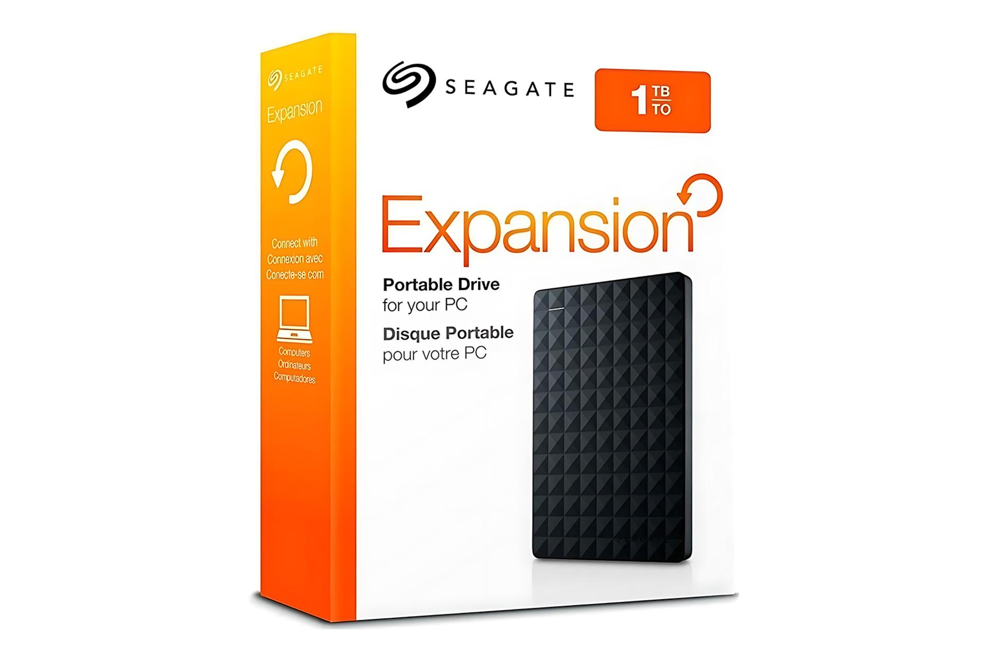 جعبه هارد دیسک سیگیت Seagate Expansion portable STEA1000400 2.5 Inch 1TB