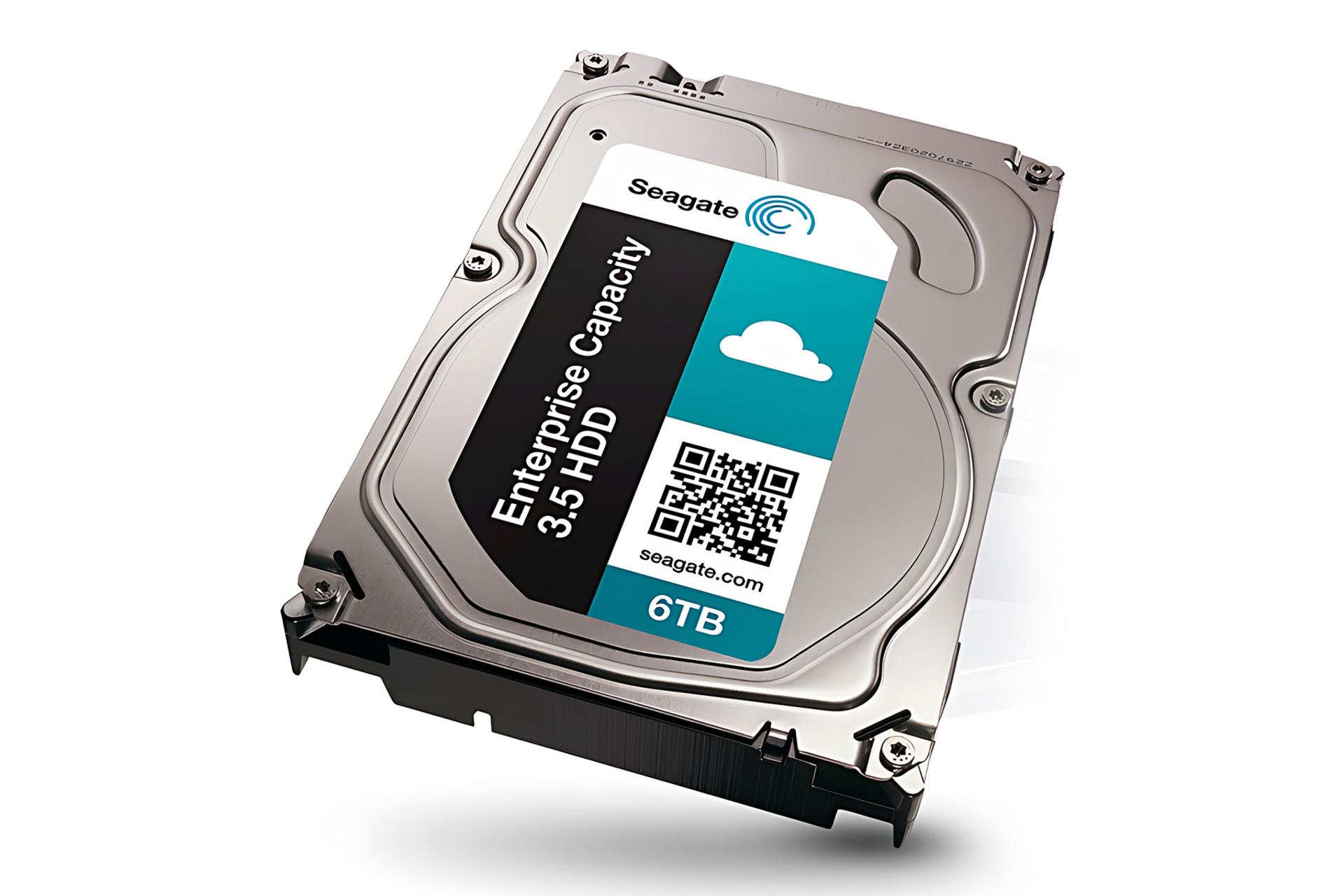 نمای کناری هارد دیسک سیگیت Seagate Enterprise Capacity ST6000NM0044 3.5 Inch 6TB