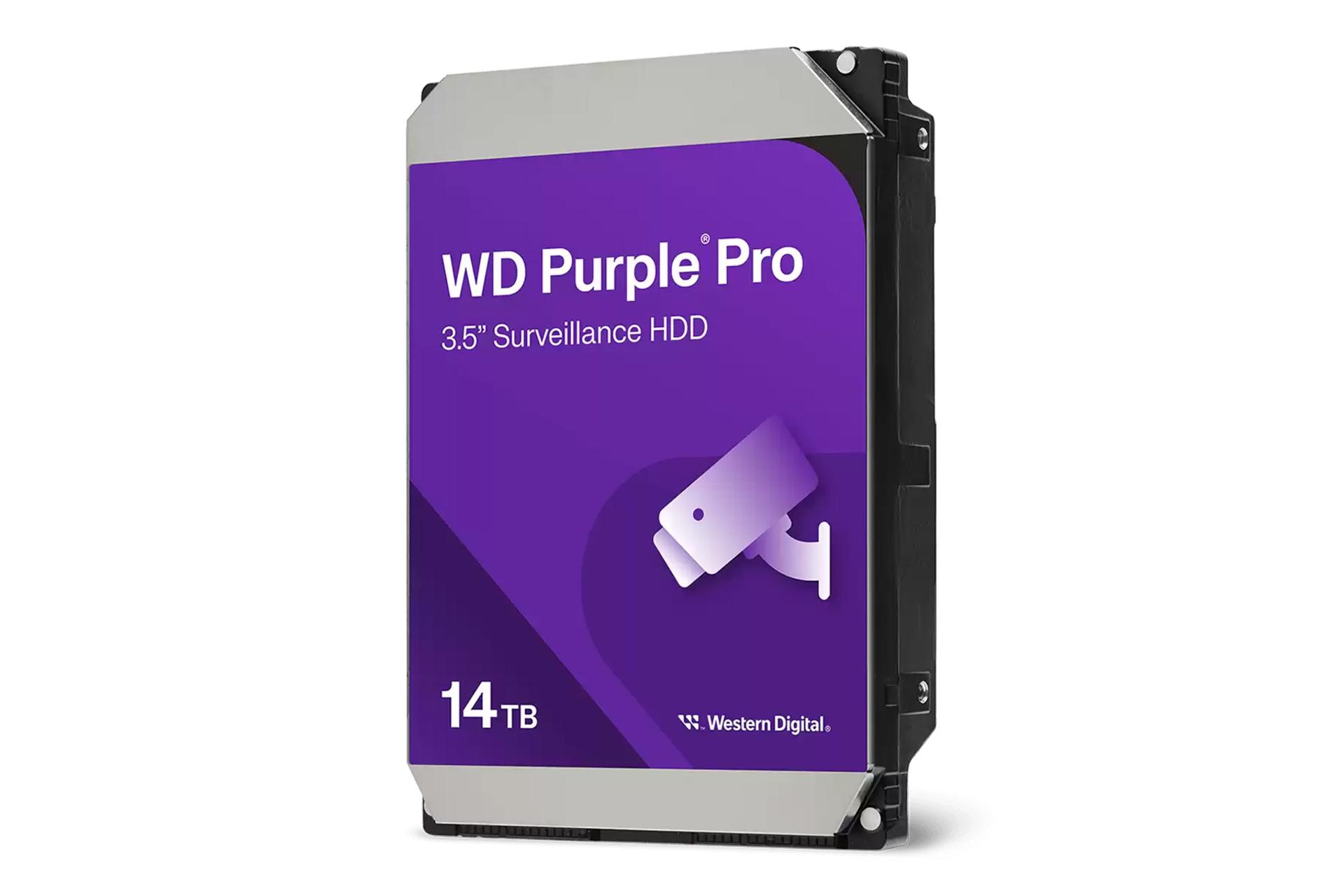 هارد دیسک وسترن دیجیتال Western Digital Purple Pro WD142PURP 3.5 Inch 14TB