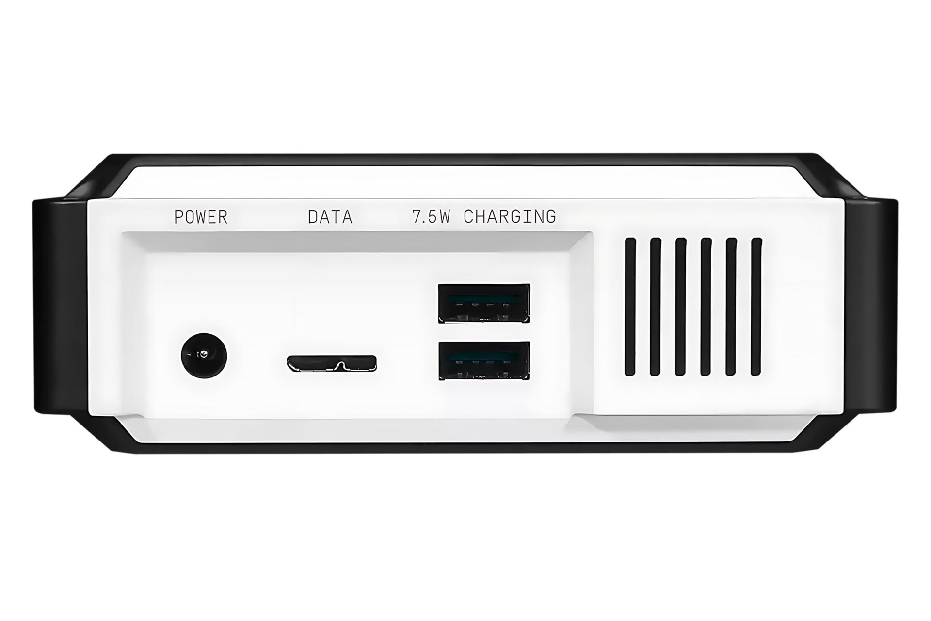 درگاه های اتصال هارد دیسک وسترن دیجیتال Western Digital Black D10 3.5 Inch 12TB