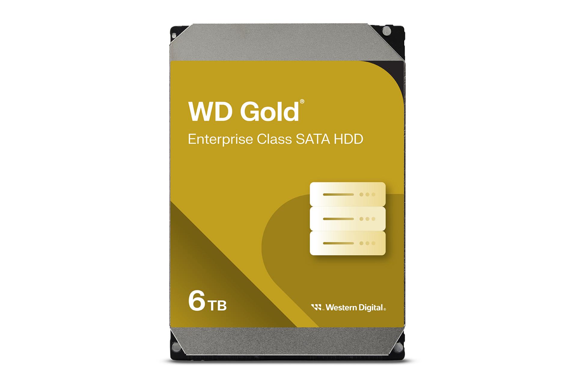 هارد دیسک وسترن دیجیتال Western Digital Gold WD6003FRYZ 3.5 Inch 6TB