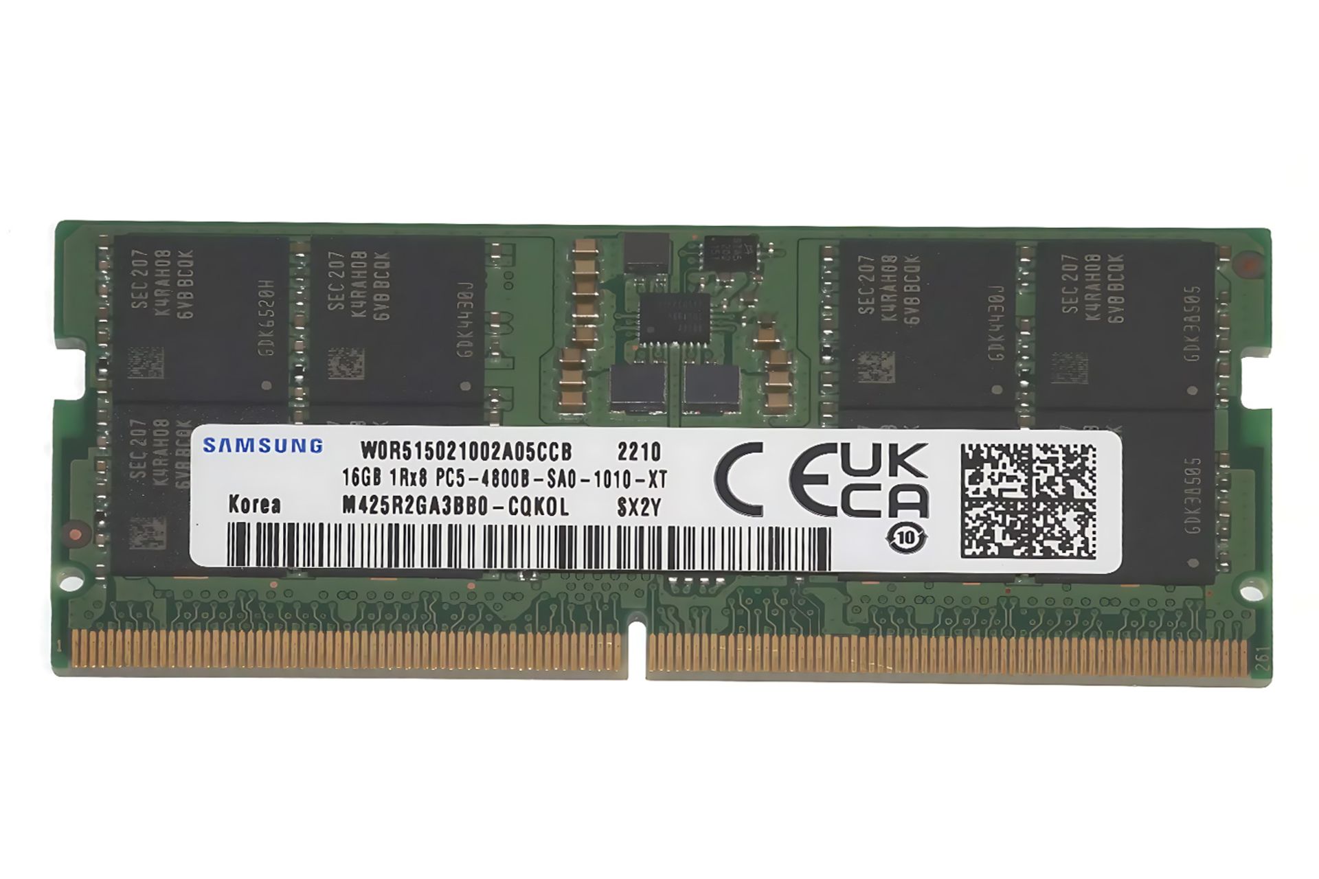 رم سامسونگ Samsung M425R2GA3BB0-CQK0L 16GB DDR5-4800 CL40