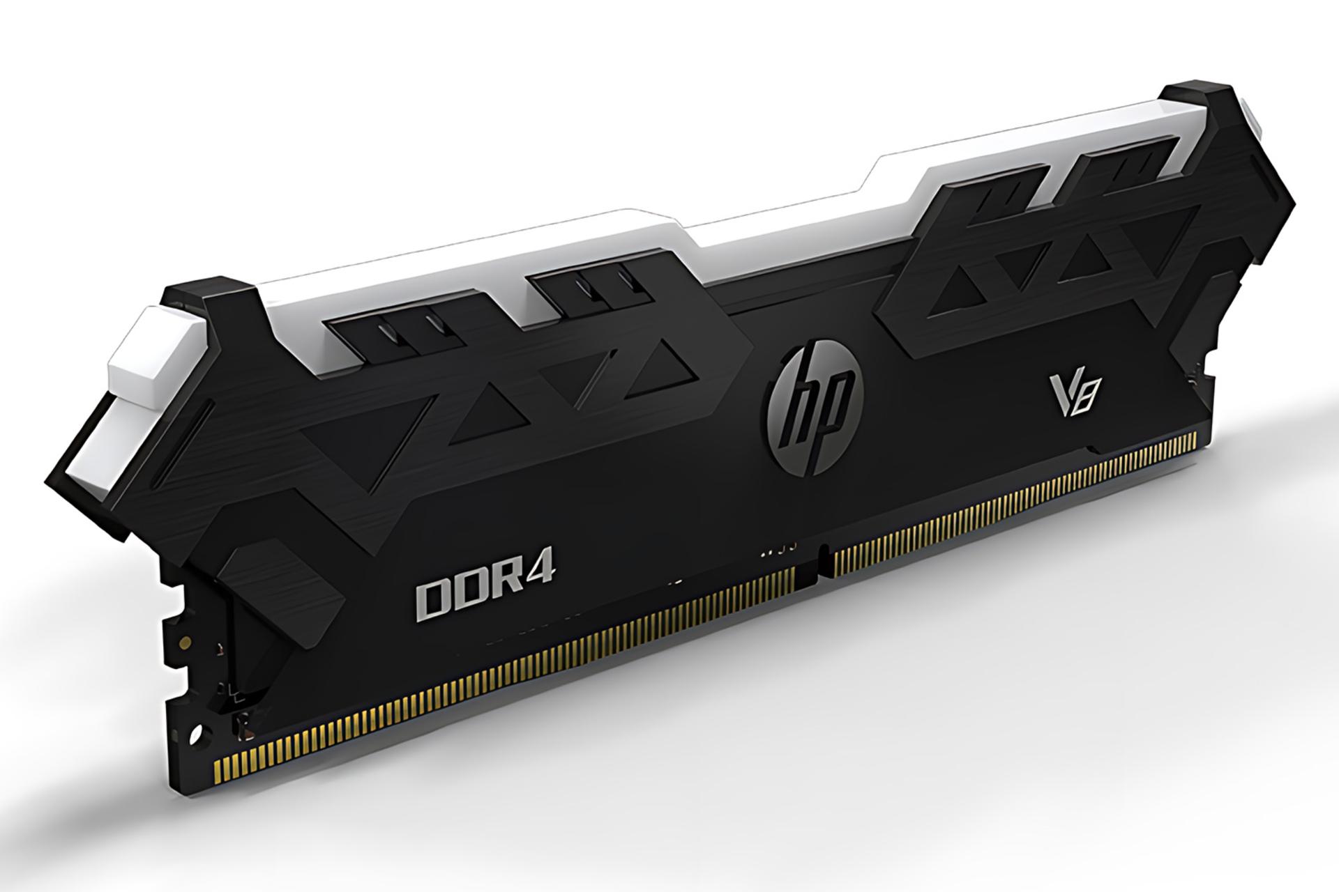 نمای کناری رم اچ پی HP V8 8GB DDR4-3600 CL18