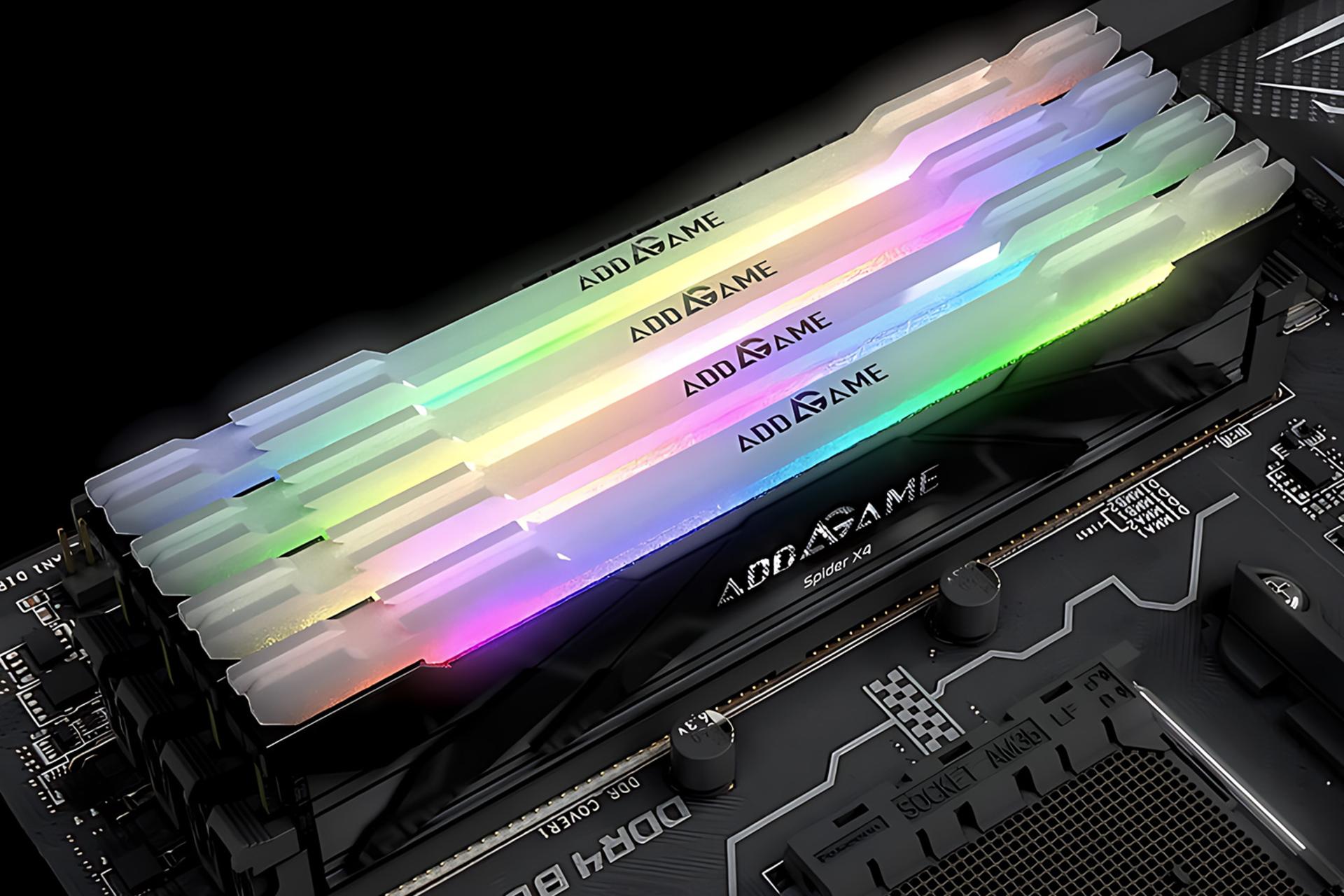 نورپردازی رم ادلینک addlink Spider X4 16GB DDR4-3200 CL16
