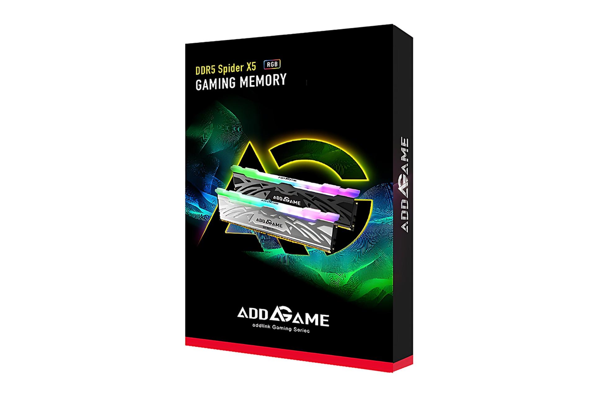 جعبه رم ادلینک addlink Spider X5 16GB DDR5-6000 CL38