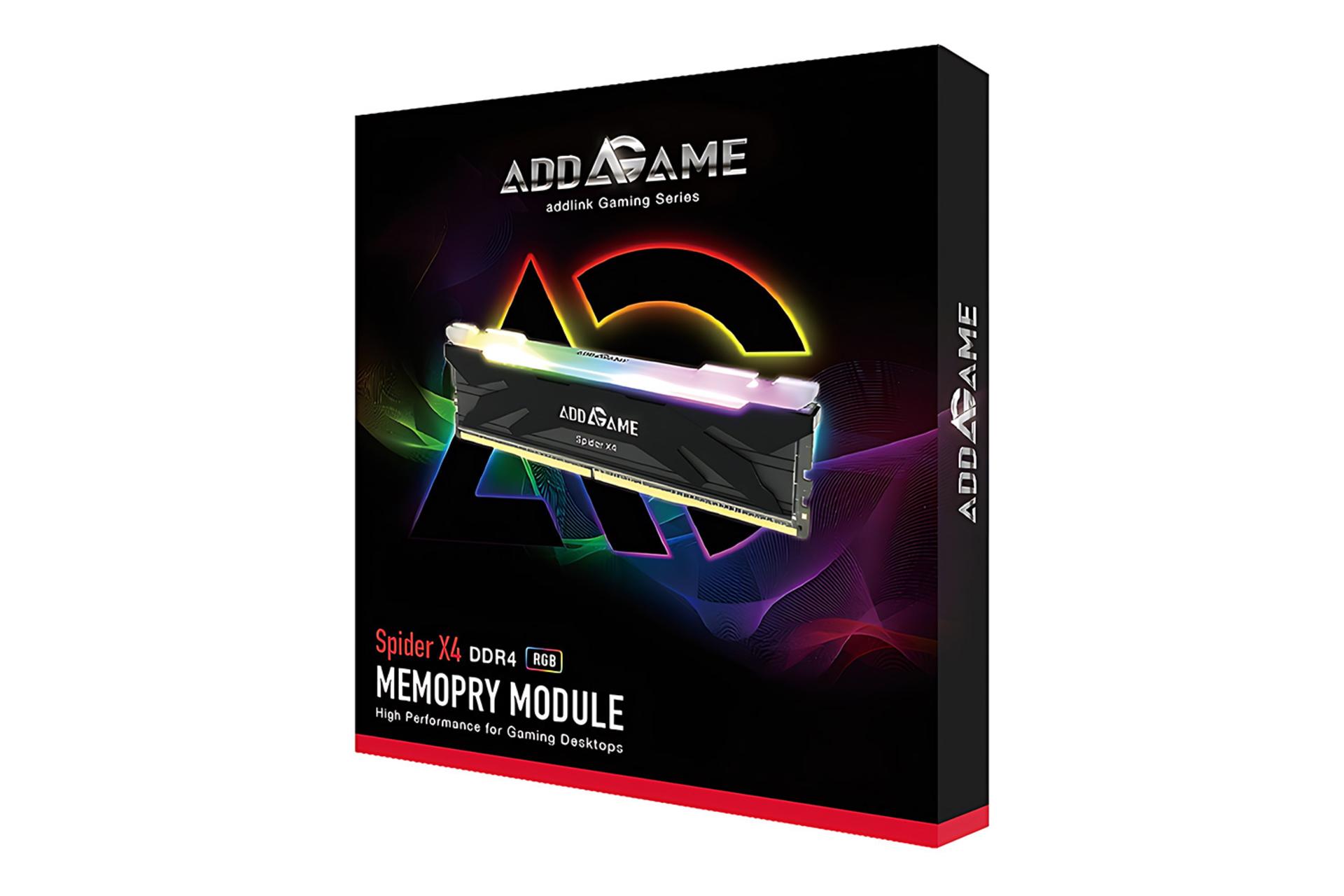 جعبه رم ادلینک addlink Spider X4 8GB DDR4-3200 CL16