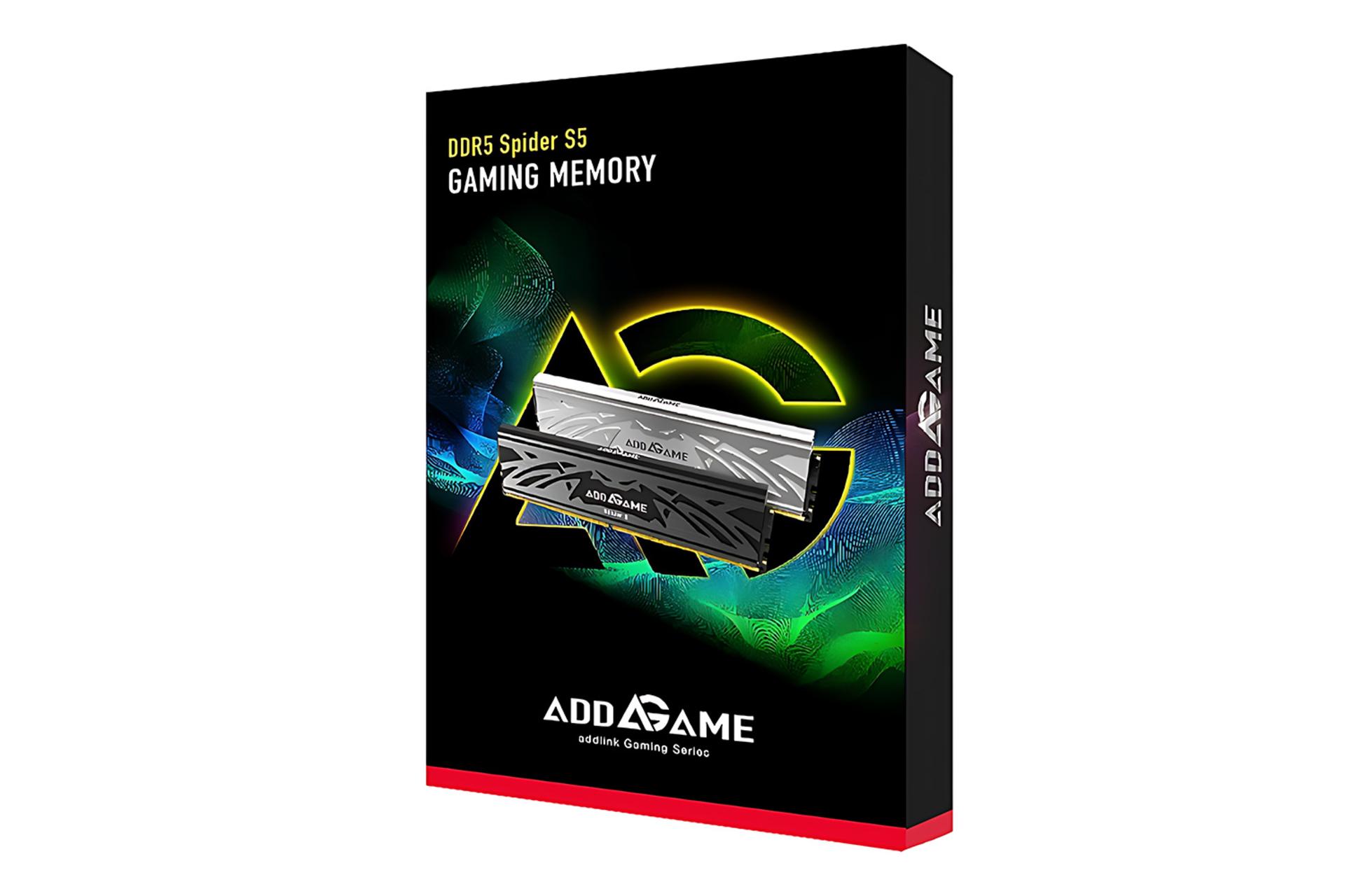 جعبه رم ادلینک addlink Spider S5 16GB DDR5-5600 CL40