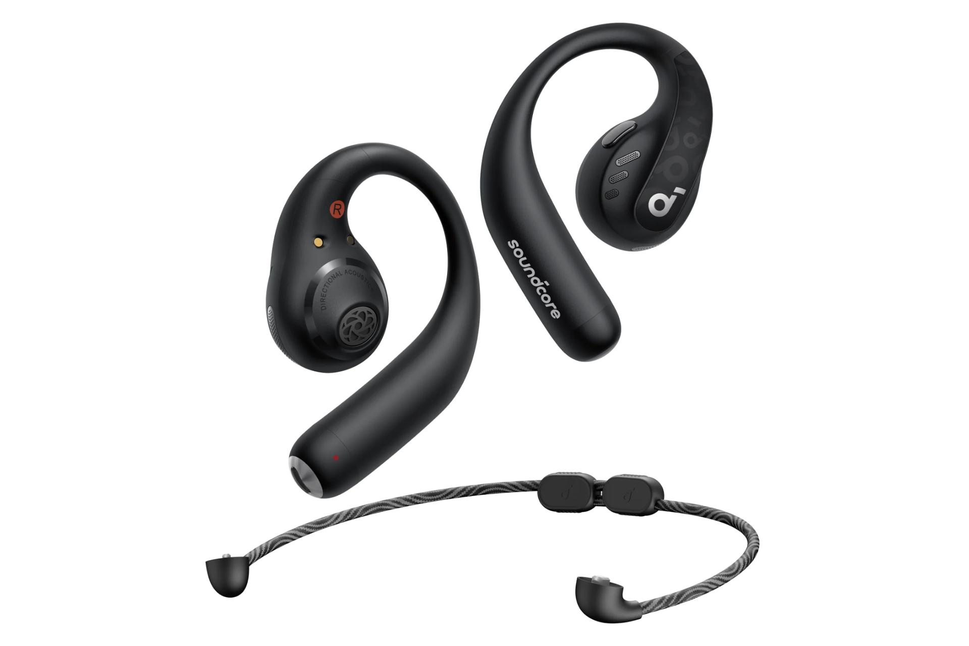 مرجع متخصصين ايران هدفون انكر SoundCore AeroFit Pro رنگ مشكي
