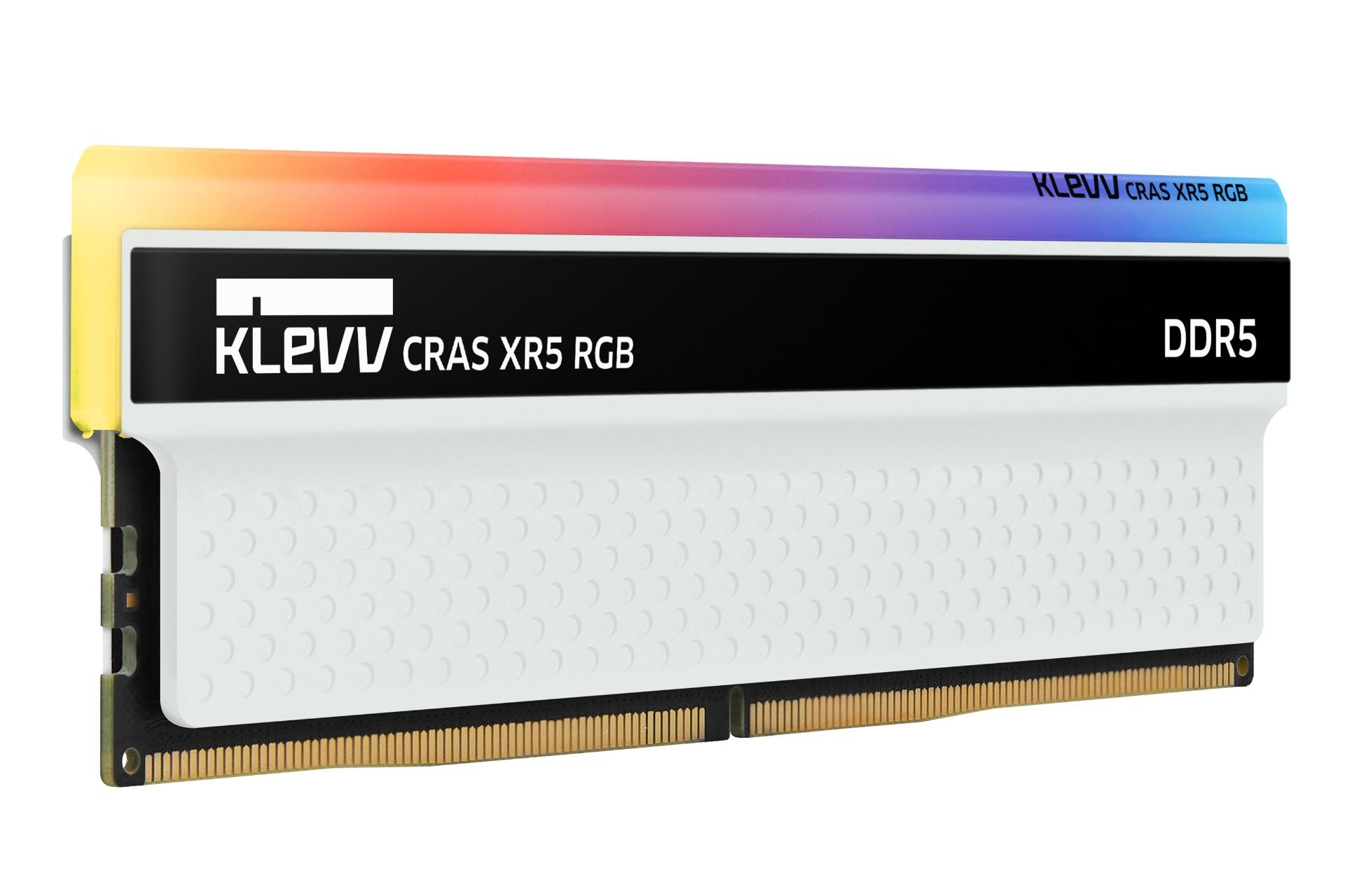 نمای کناری رم کلو KLEVV CRAS XR5 RGB 32GB (2x16) DDR5-7200 CL36