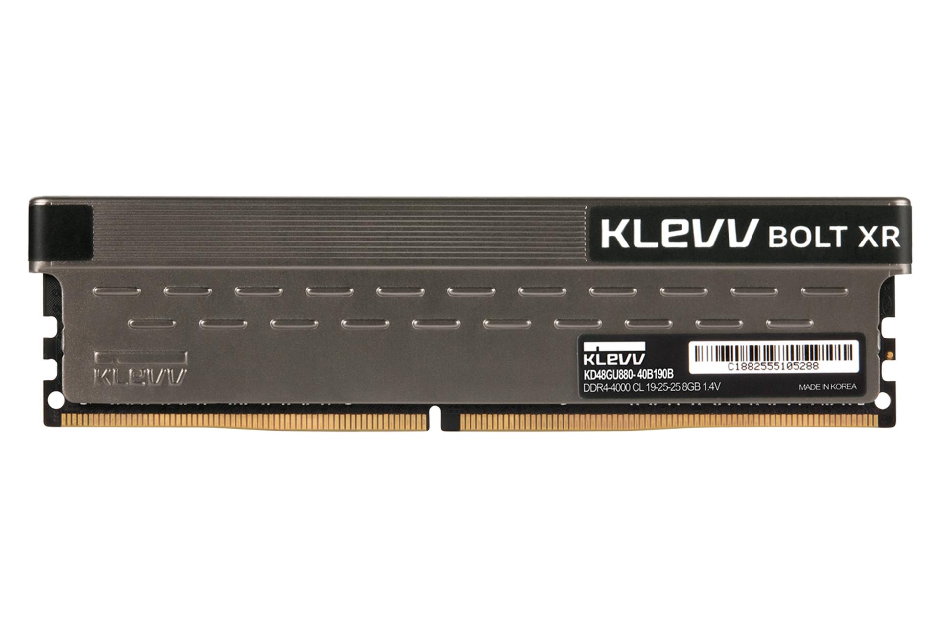 رم کلو KLEVV BOLT XR 8GB DDR4-4000 CL19