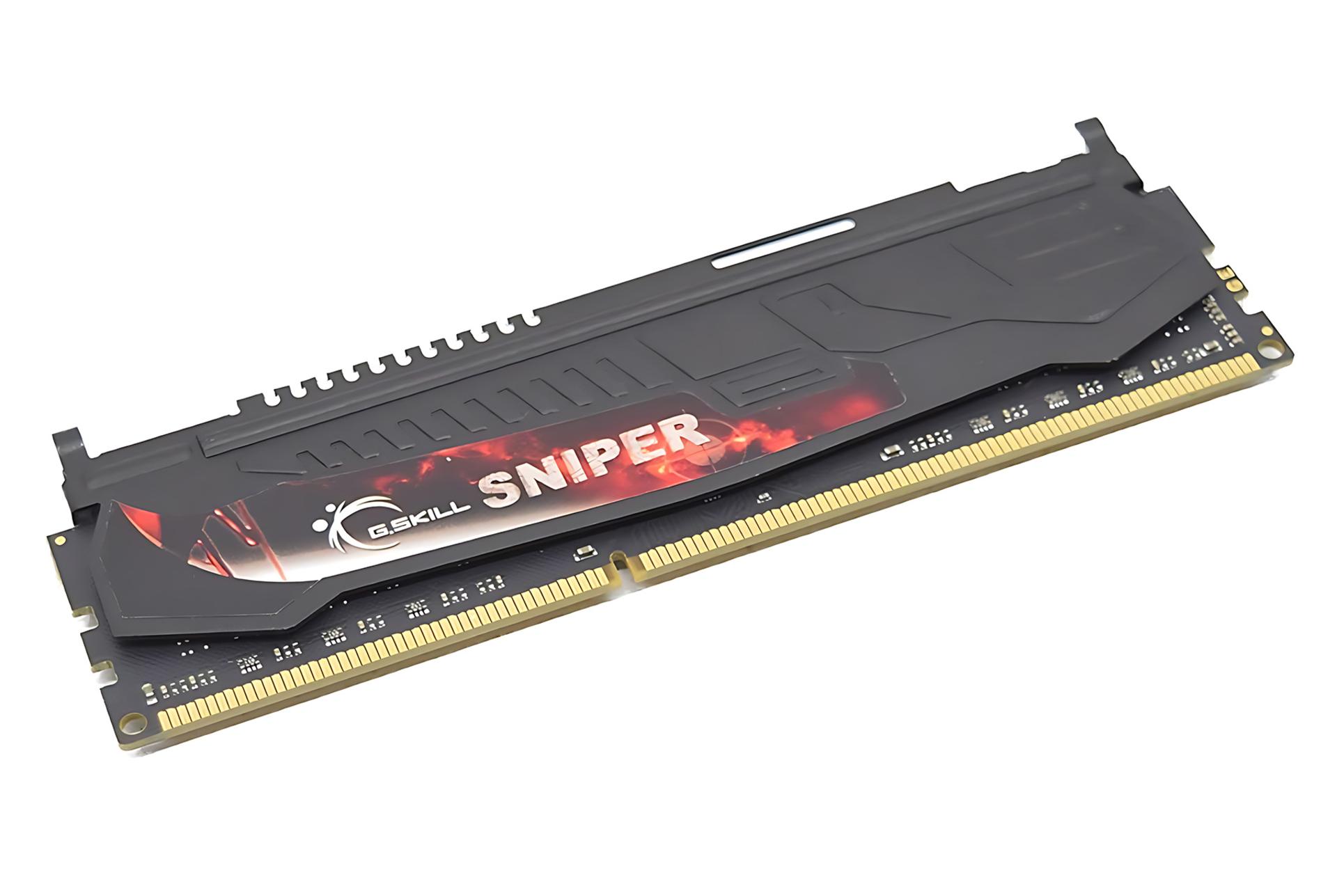 نمای کناری رم جی اسکیل G.Skill Sniper 8GB (2x4) DDR3-1600 CL9