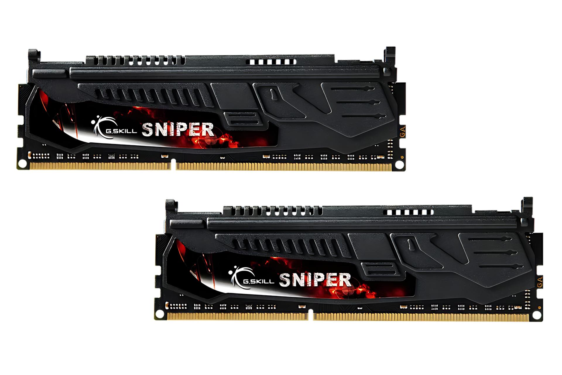 رم جی اسکیل G.Skill Sniper 8GB (2x4) DDR3-1600 CL9