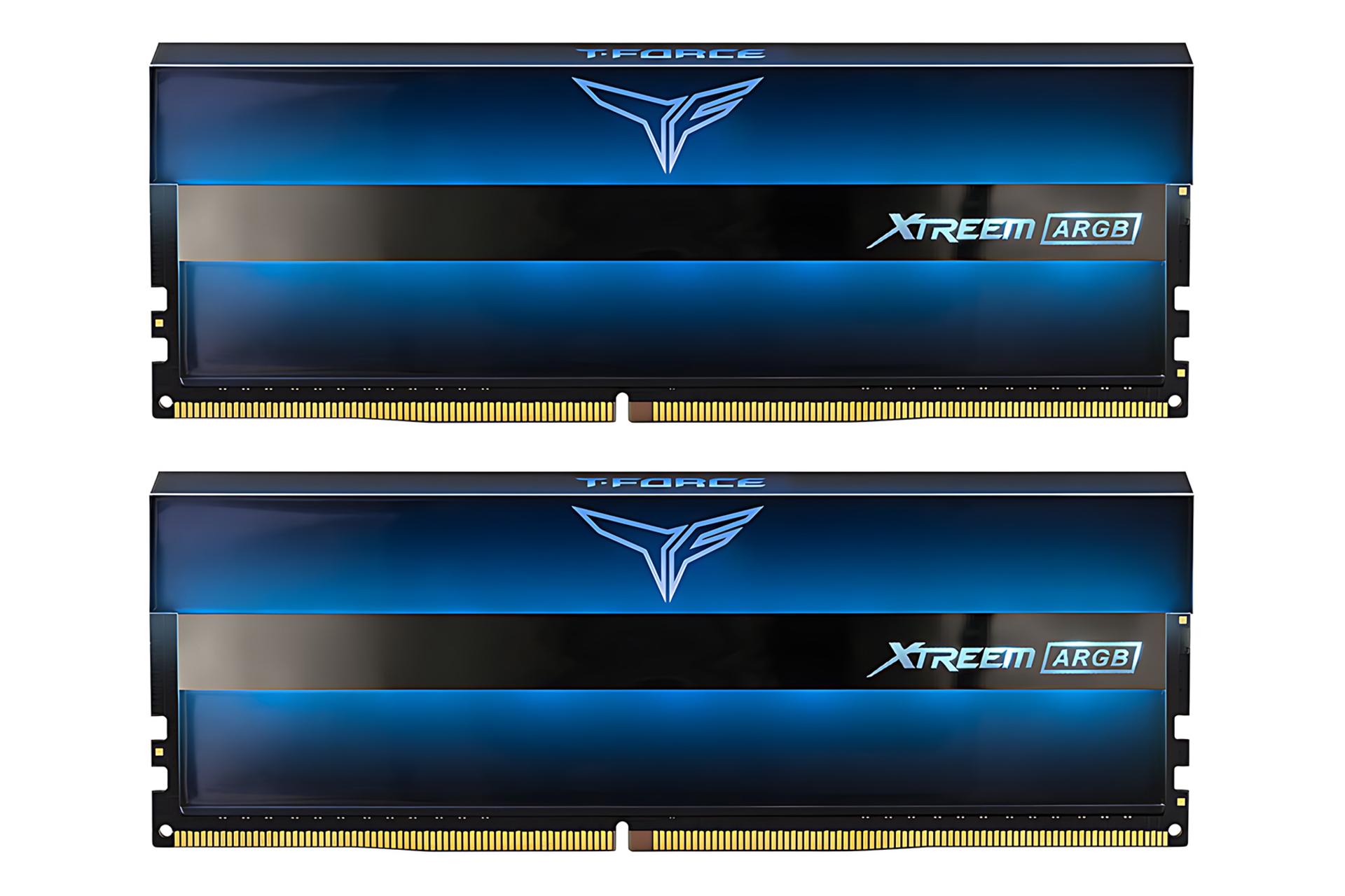 رم تیم گروپ TEAMGROUP T-FORCE XTREEM ARGB 64GB (2x32) DDR4-3200 CL16