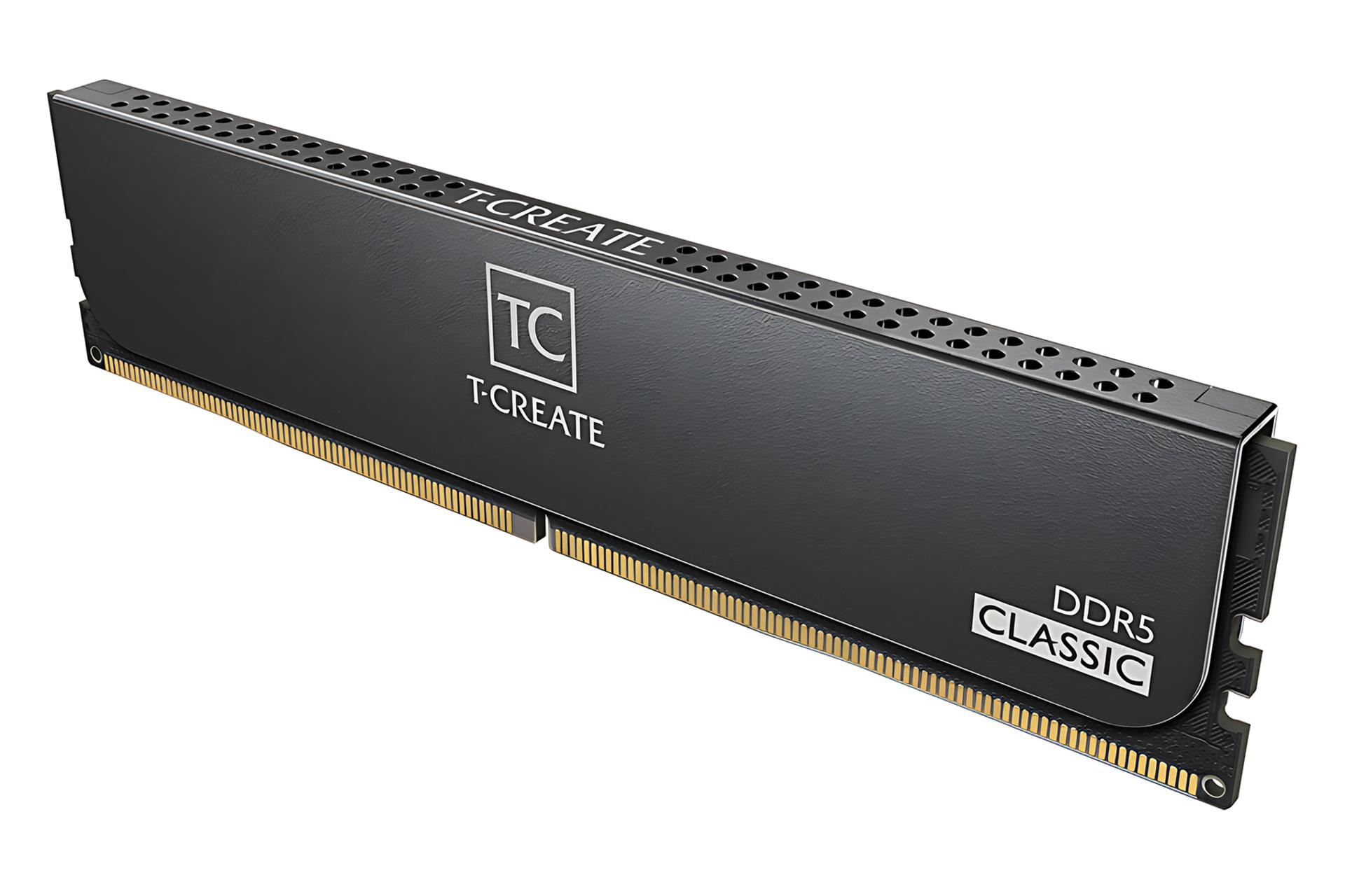 نمای بالای رم تیم گروپ TEAMGROUP T-CREATE CLASSIC 32GB (2x16) DDR5-5600 CL46