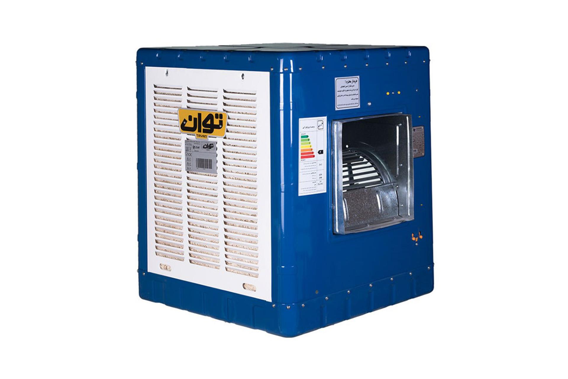 کولر آبی توان Tavan TG55-5500 نمای جانبی و پشت