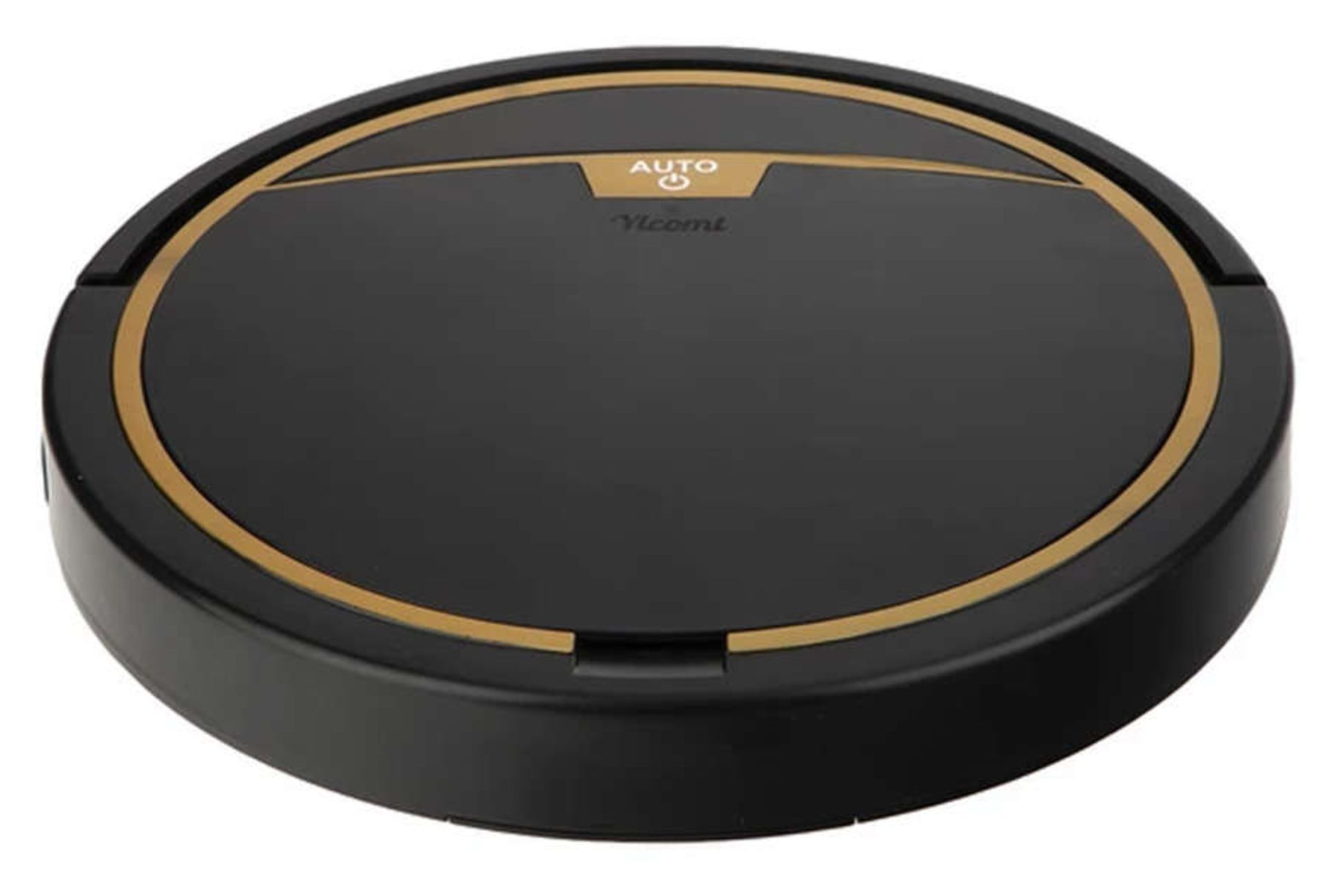 نمای جلوی جارو رباتیک یوکومت RS300  رنگ مشکی