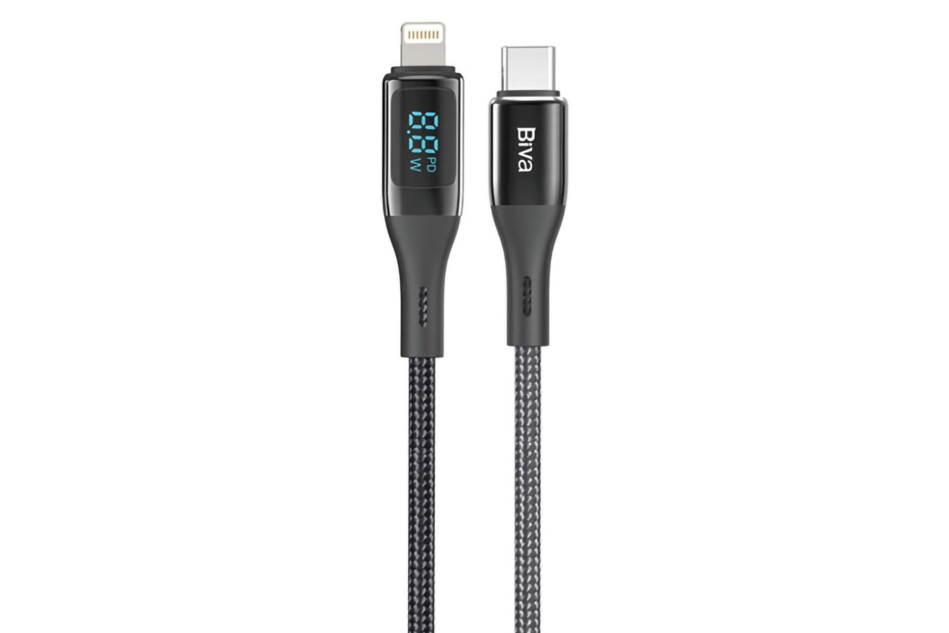 کابل شارژ USB بیوا Type-C به Lightning مدل C-24CL با طول 1.5 متر