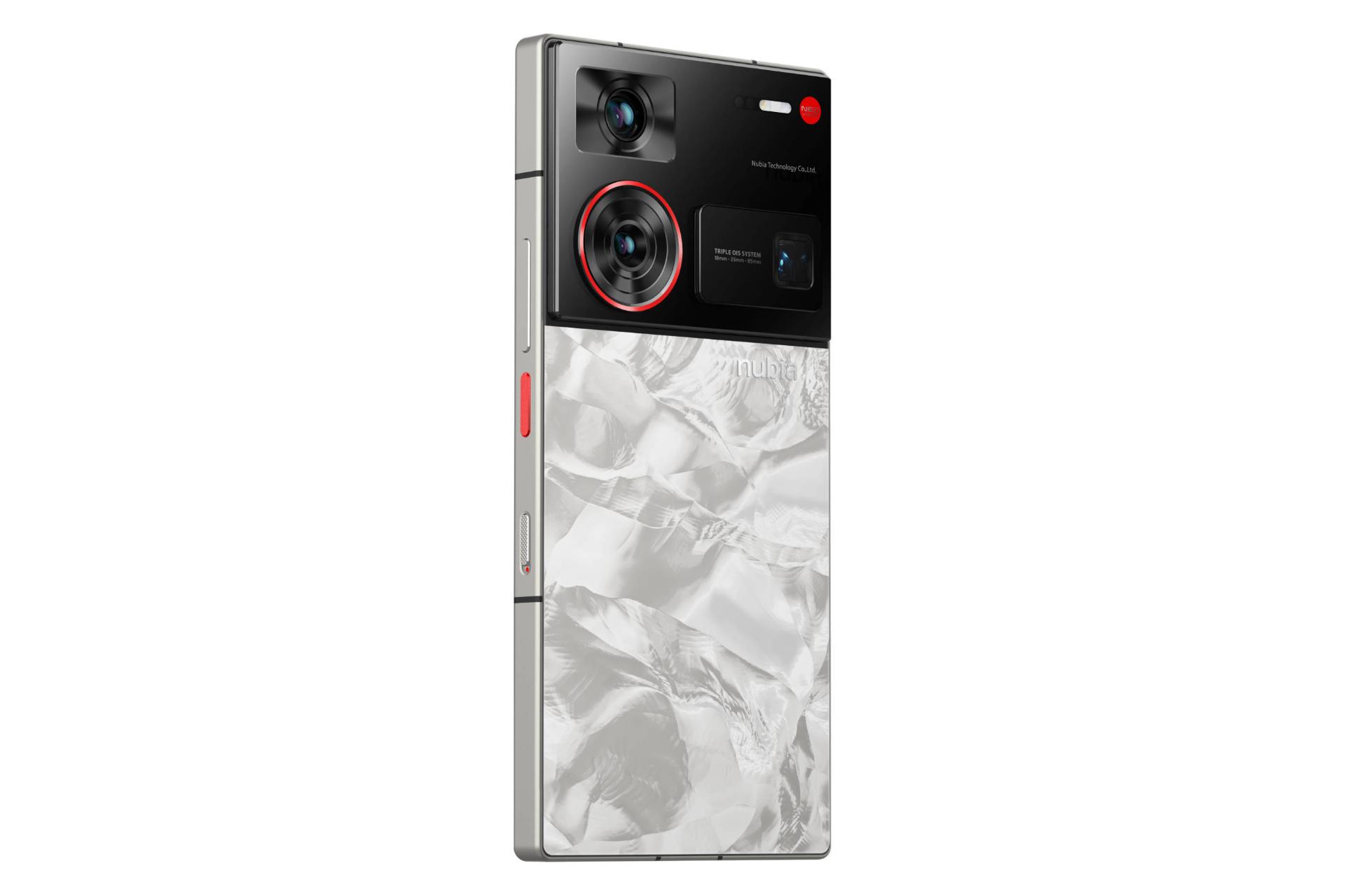 پنل پشت و چینش دوربین گوشی موبایل زد تی ای ZTE nubia Z60 Ultra Leading نقره ای