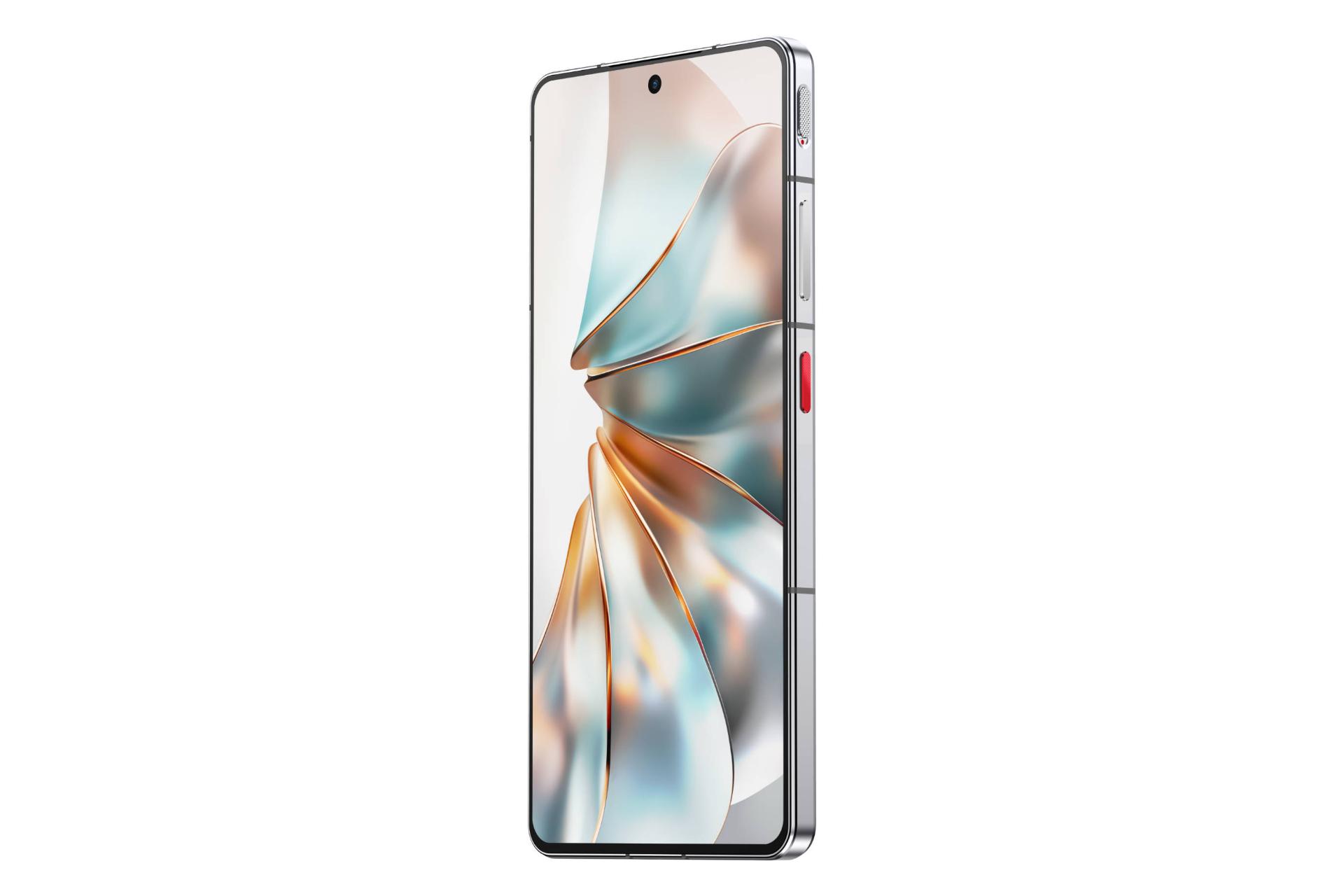 پنل جلو و صفحه نمایش گوشی موبایل نوبیا Z60S پرو زد تی ای آبی روشن / ZTE nubia Z60S Pro