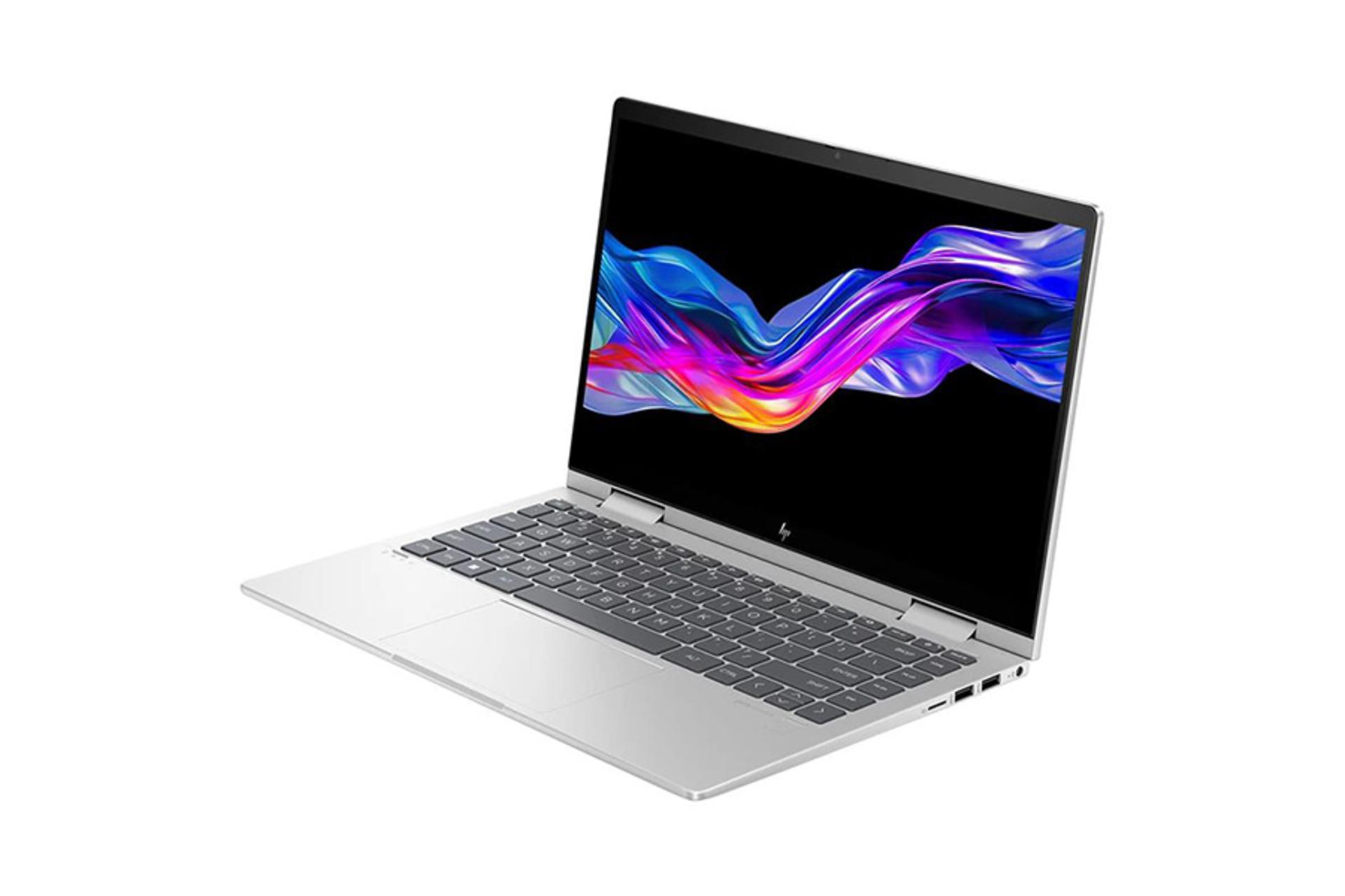 لپ تاپ اچ پی HP ENVY X360 14-ES1023DX نمای راست و درگاه ها