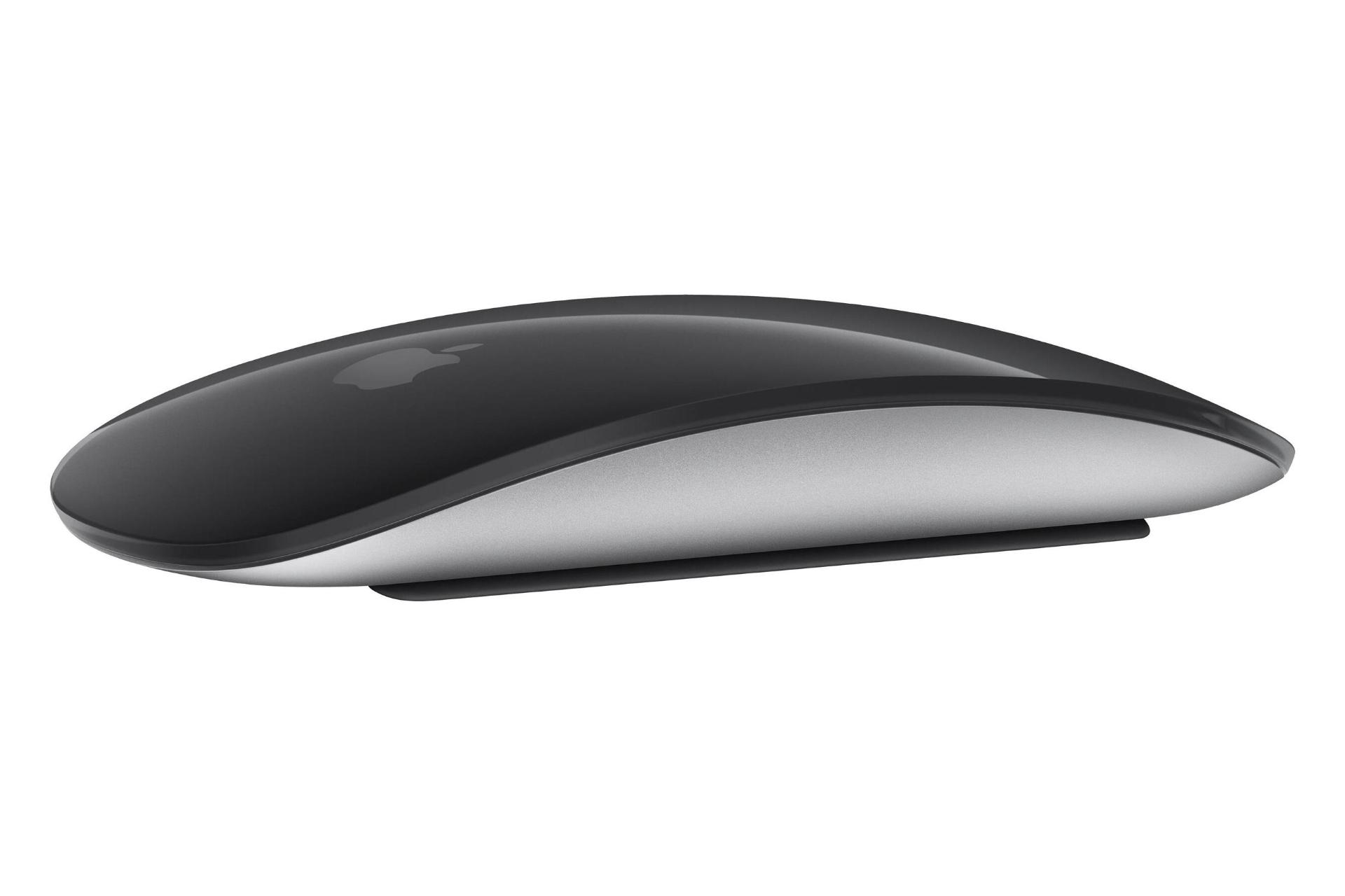 نمای جانبی ماوس اپل مجیک ماوس 2 مشکی / Apple Magic Mouse 2