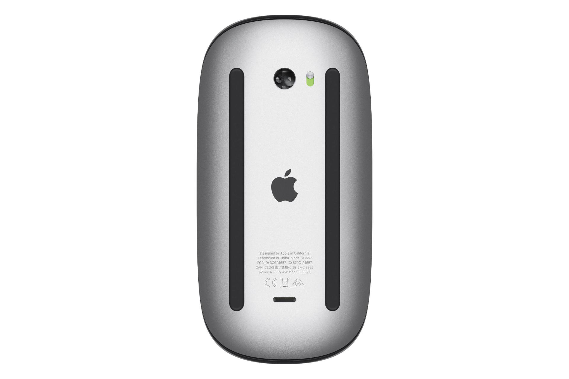 سطح زیرین ماوس اپل مجیک ماوس 2 مشکی / Apple Magic Mouse 2