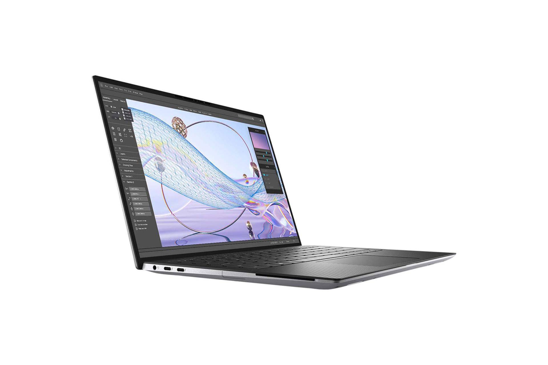 لپ تاپ دل Dell Precision 5470 نمای چپ
