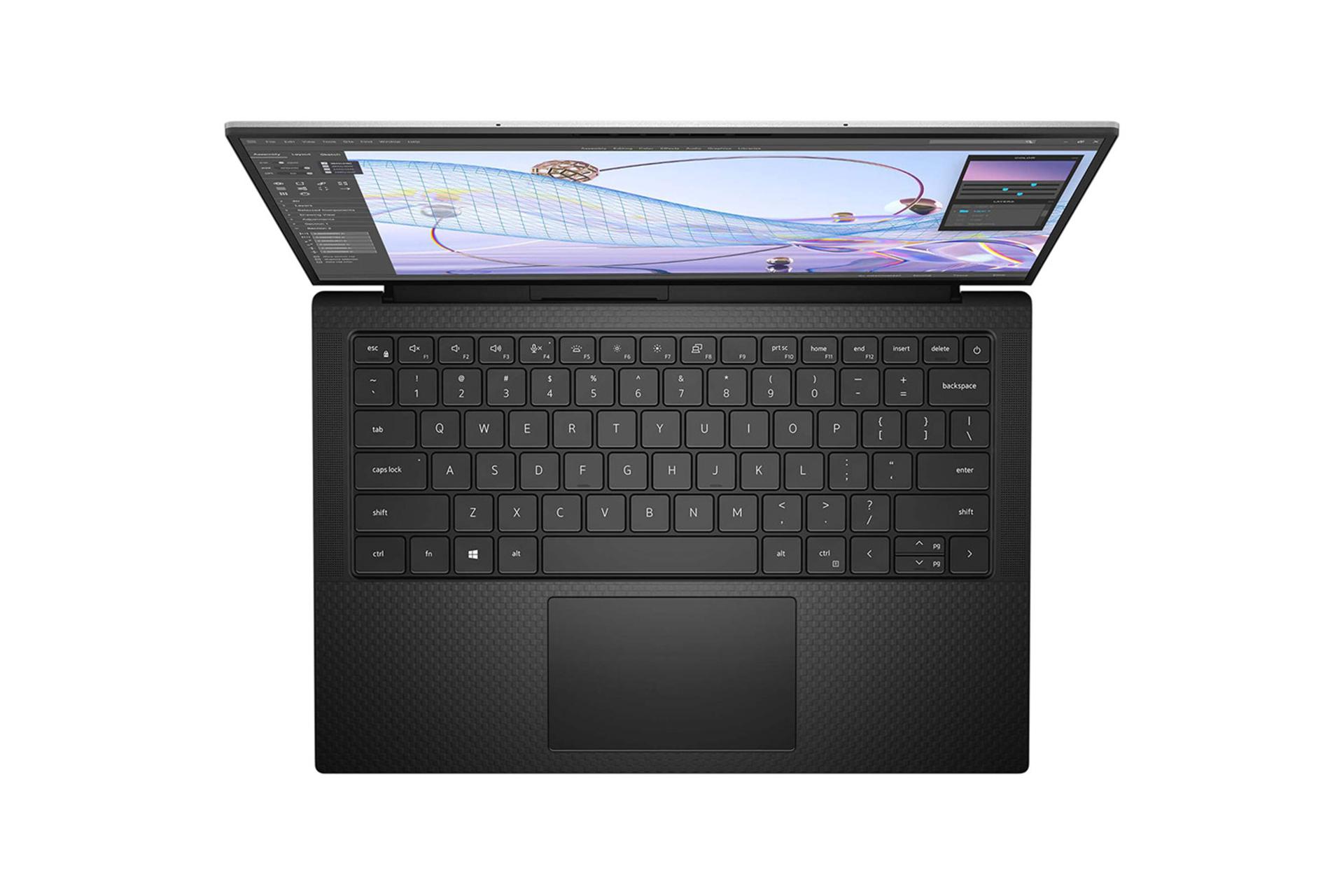 لپ تاپ دل Dell Precision 5470 نمای بالا و کیبورد