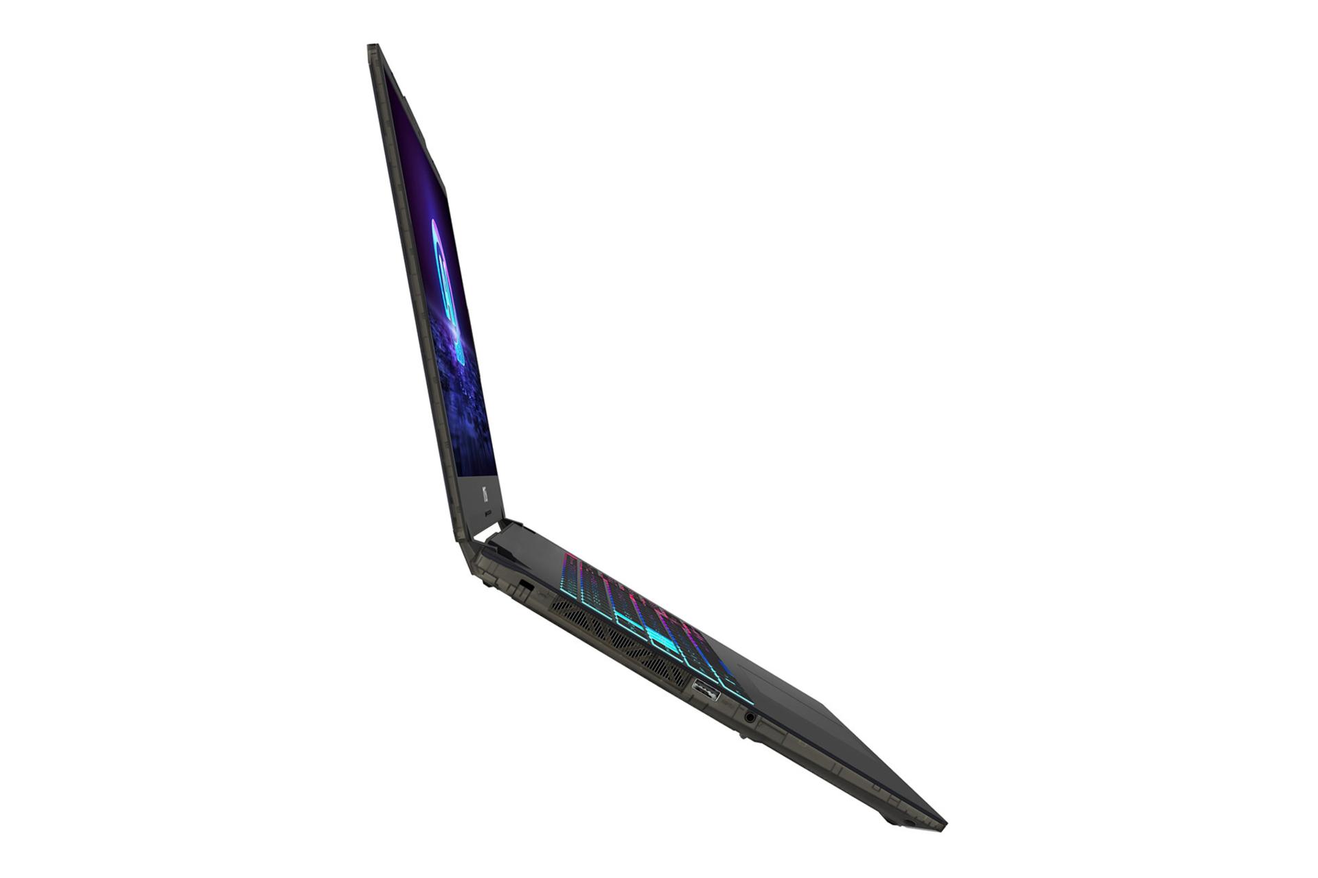 لپ تاپ ام اس آی MSI Cyborg 15 AI A1VFK نمای چپ