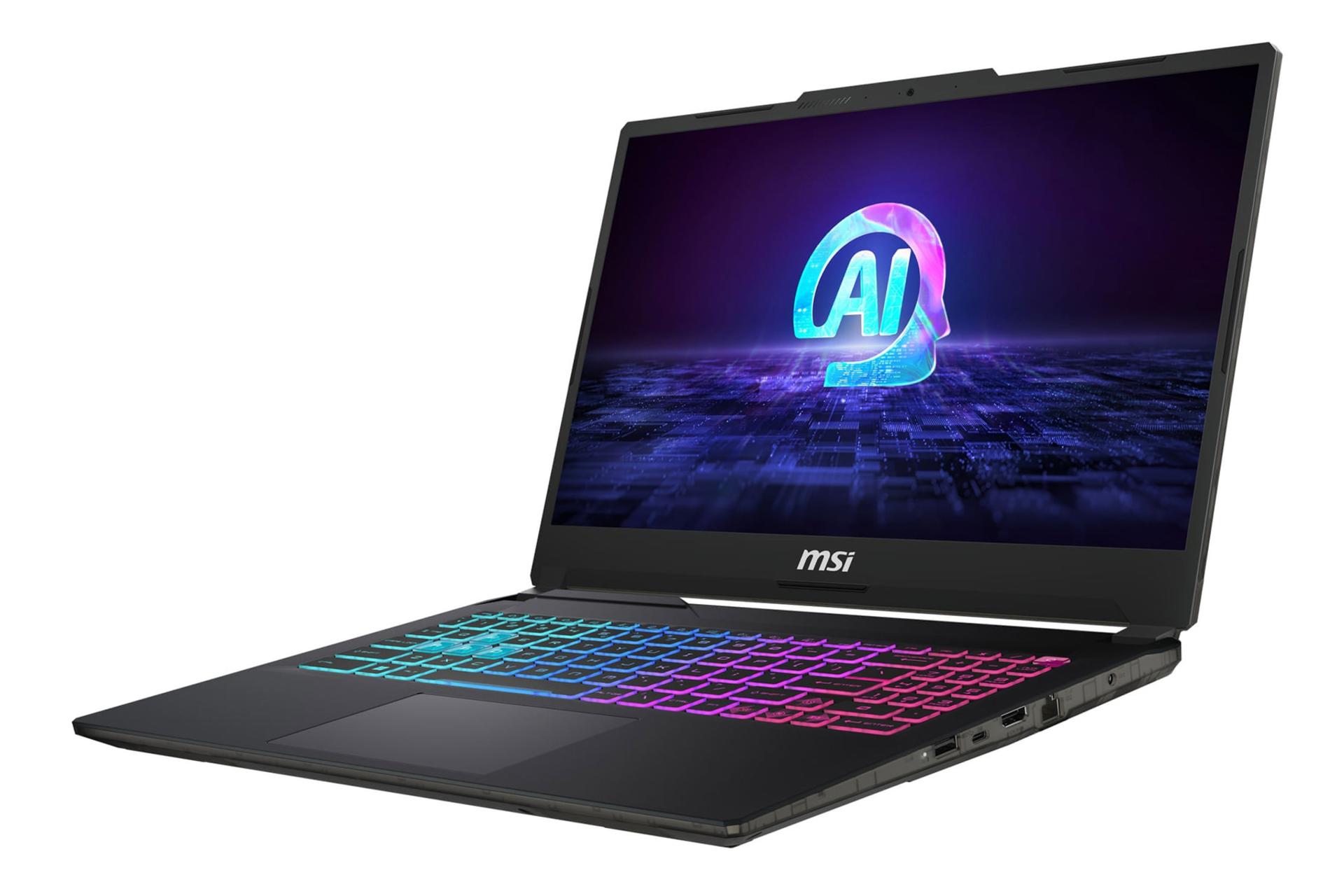 لپ تاپ ام اس آی MSI Cyborg 15 AI A1VFK نمای راست