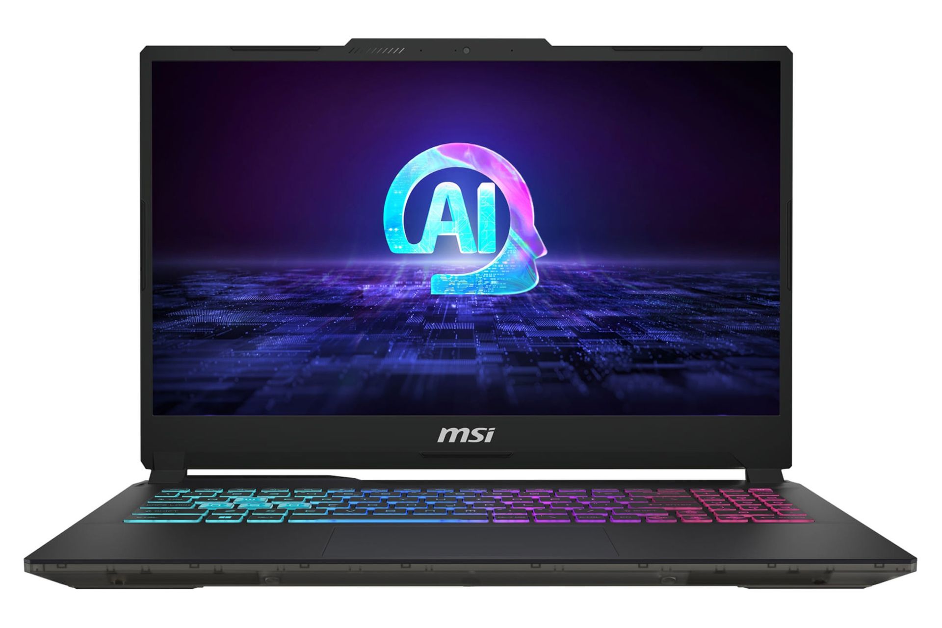 لپ تاپ ام اس آی MSI Cyborg 15 AI A1VFK نمای جلو