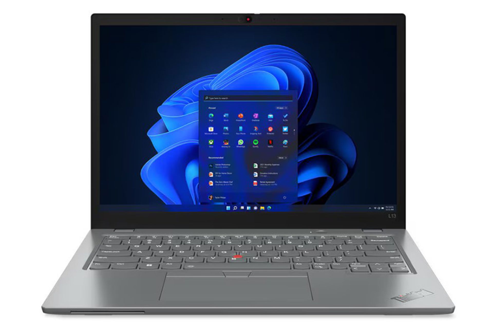 لپ تاپ لنوو Lenovo ThinkPad L13 Gen 3 نمای جلو