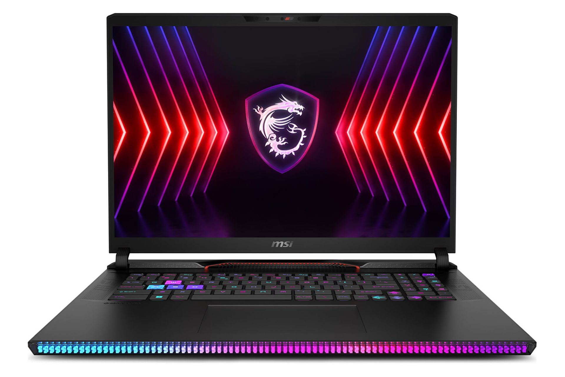 لپ تاپ ام اس آی MSI Raider GE78 HX 14V نمای جلو