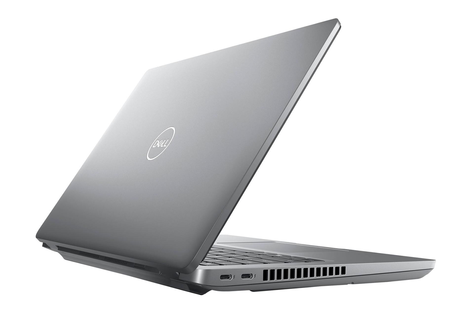 لپ تاپ دل Dell Precision 3470 نمای پشت رنگ و درگاه های چپ