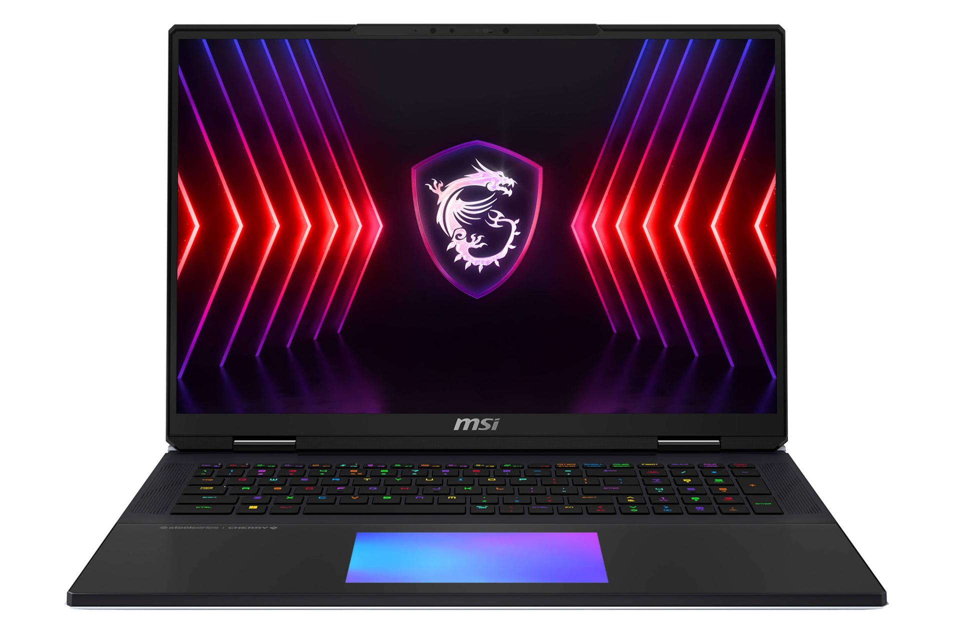 لپ تاپ ام اس آی MSI Titan 18 HX A14V نمای جلو مقاله از پژواک | مرجع تخصصی بازار موبایل ایران