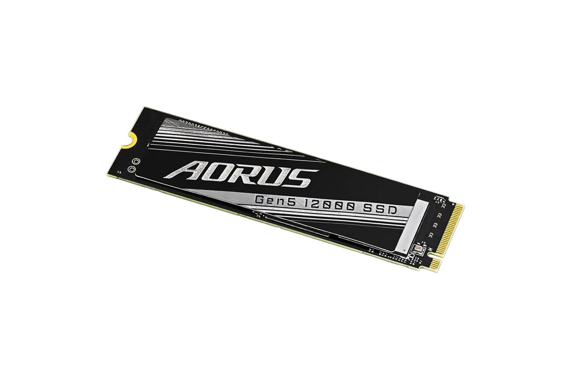 کانکتور و اتصال اس اس دی گیگابایت AORUS Gen5 12000 SSD NVMe M.2 ظرفیت 1 ترابایت