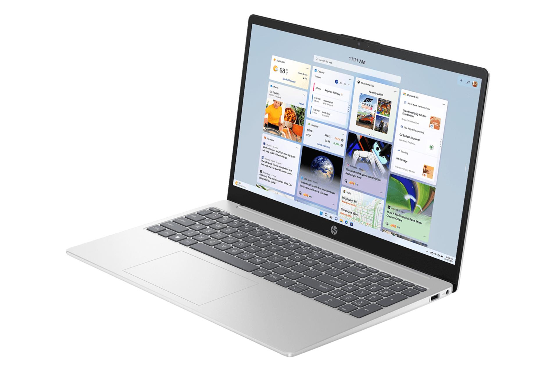 لپ تاپ اچ پی HP Star Book 15-fd1850TU نمای راست و درگاه ها