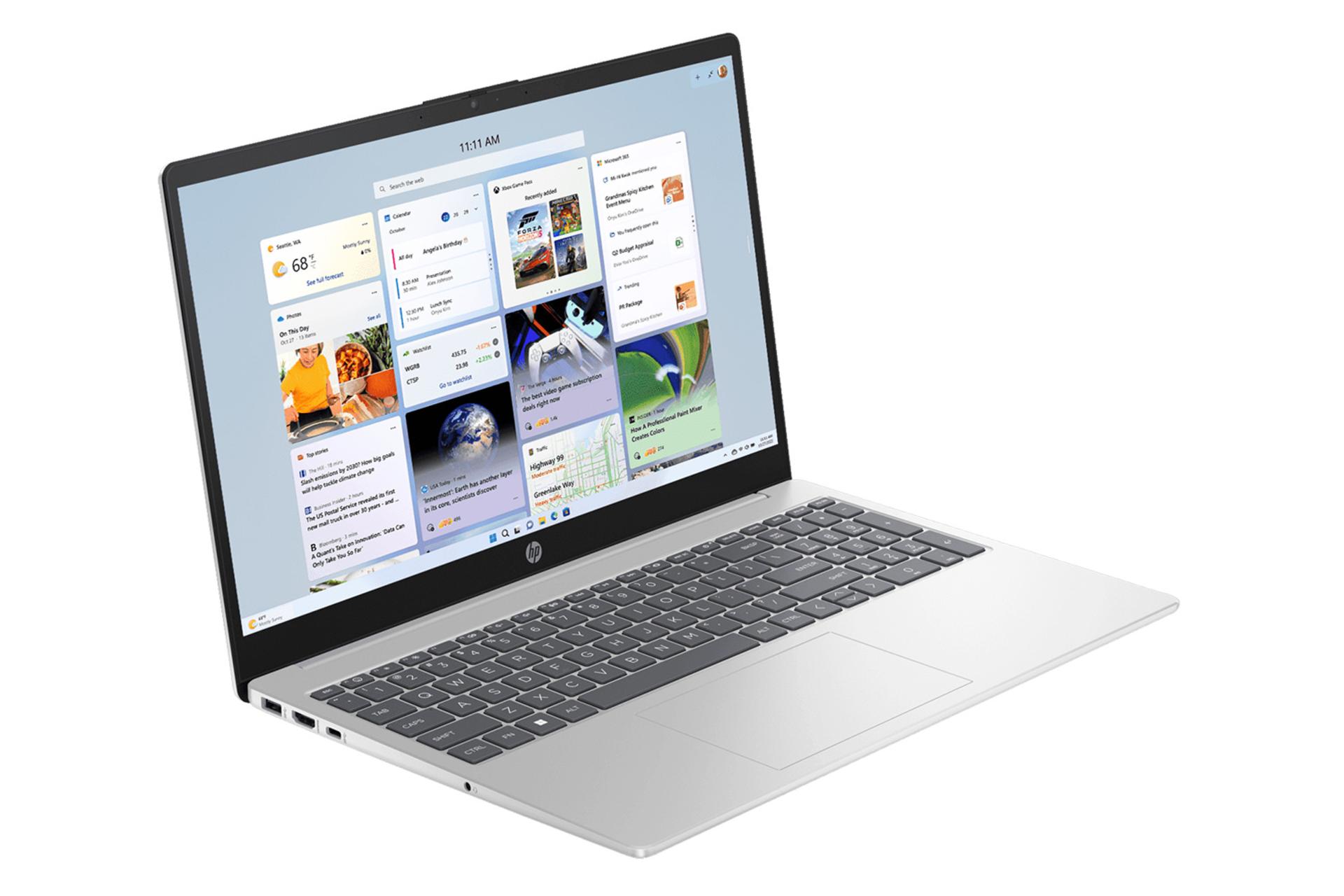 لپ تاپ اچ پی HP Star Book 15-fd1850TU نمای چپ و درگاه ها