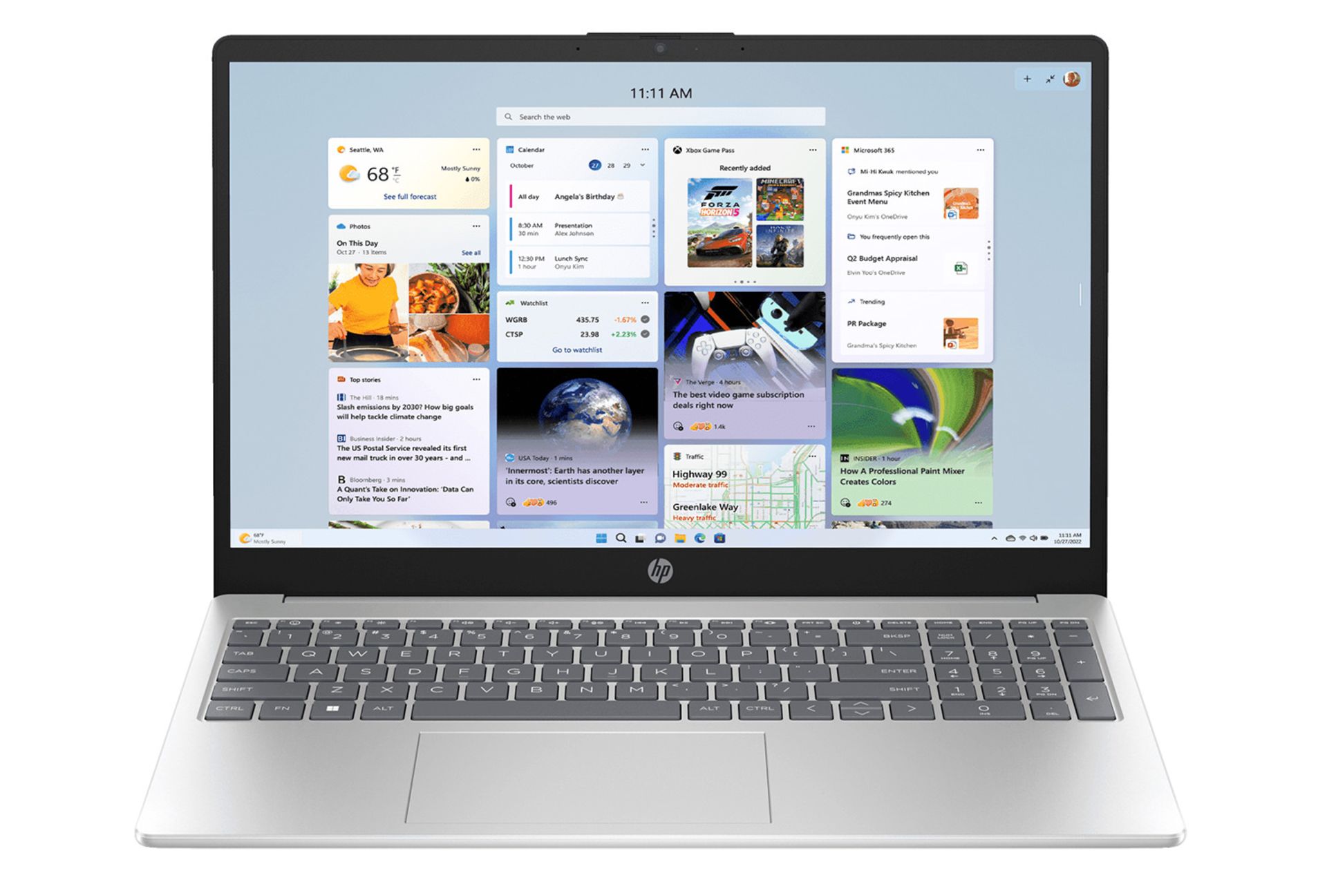 لپ تاپ اچ پی HP Star Book 15-fd1850TU نمای جلو