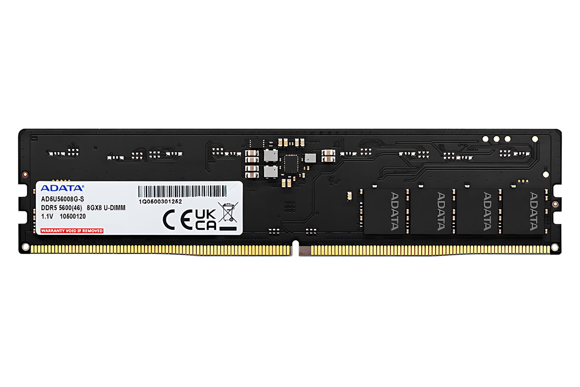 رم ای دیتا ADATA UDIMM 8GB DDR5-5600 CL46