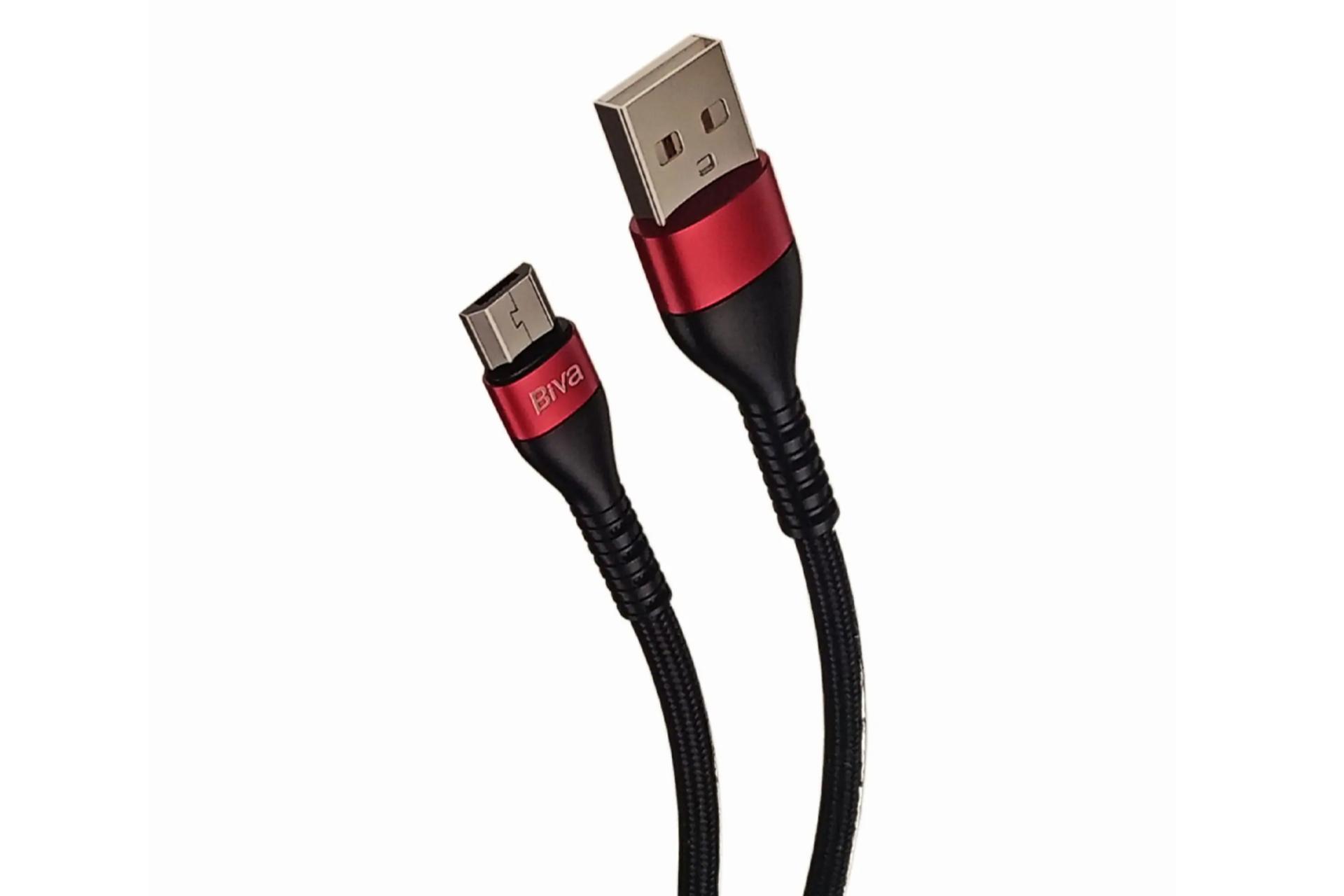 کابل شارژ USB بیوا Type-A به Micro-USB مدل C-16V با طول 1.2 متر