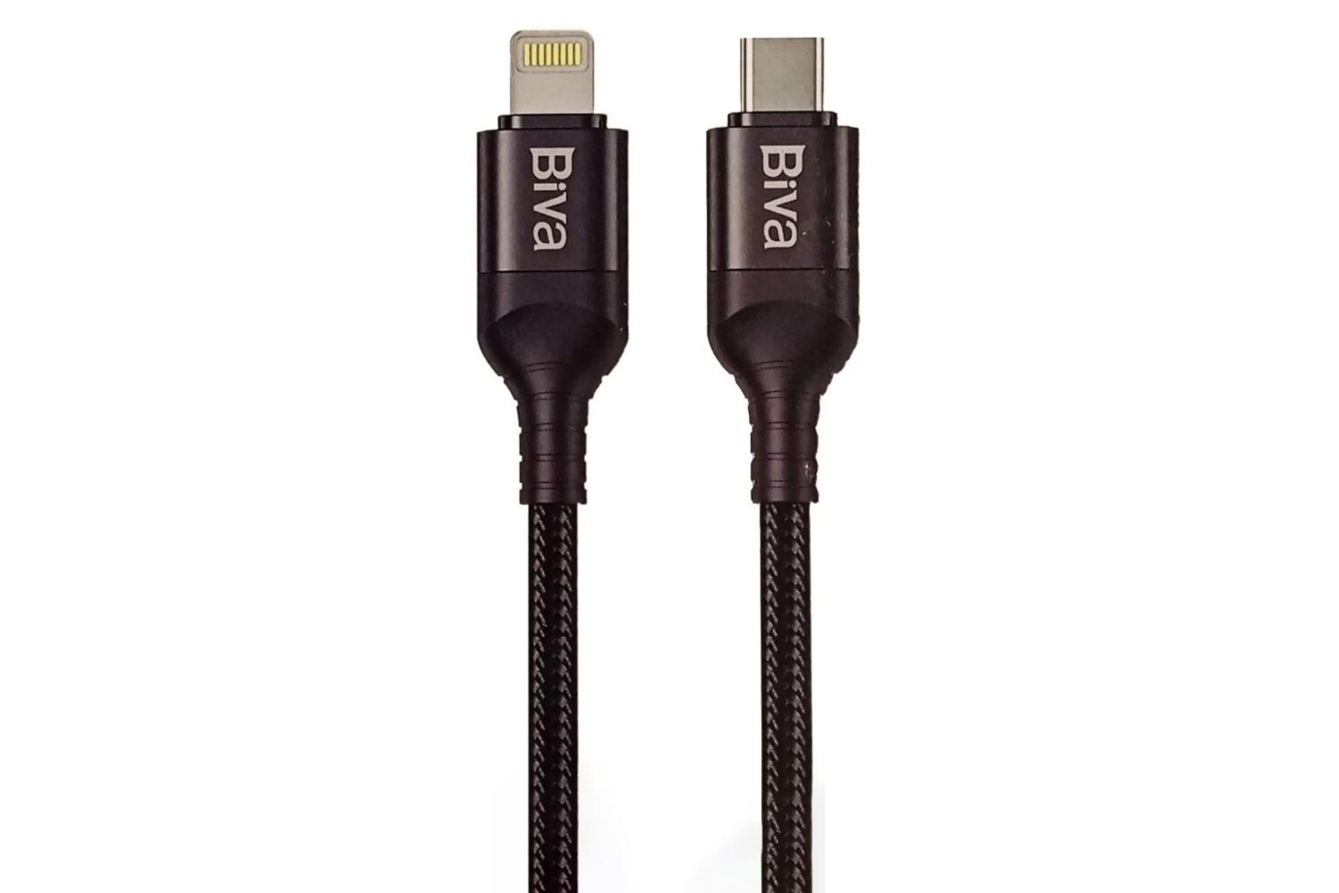 کابل شارژ USB بیوا Type-C به Lightning مدل C-03CL با طول 1.2 متر