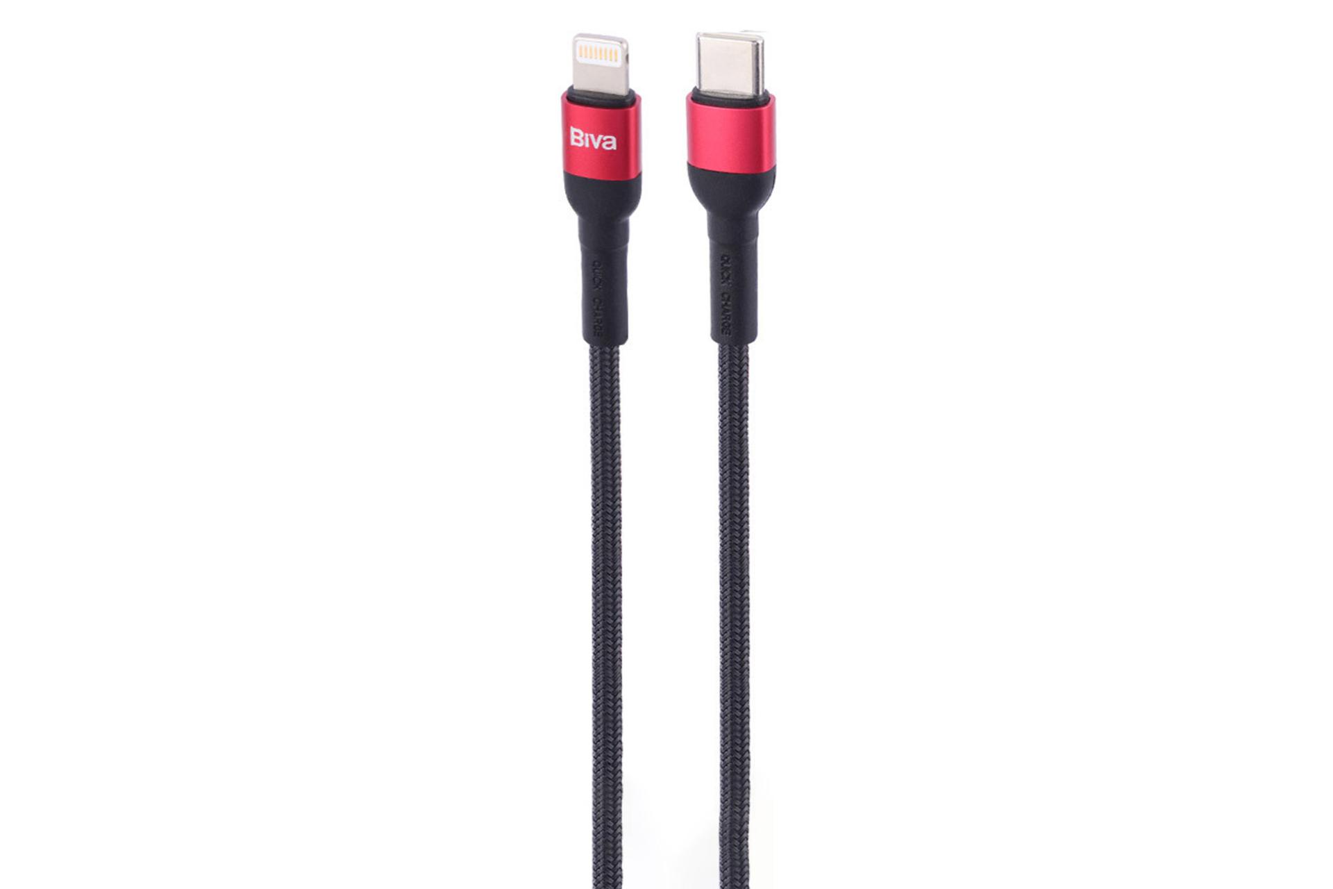 کابل شارژ USB بیوا Type-C به Lightning مدل C-15CL با طول 1.2 متر