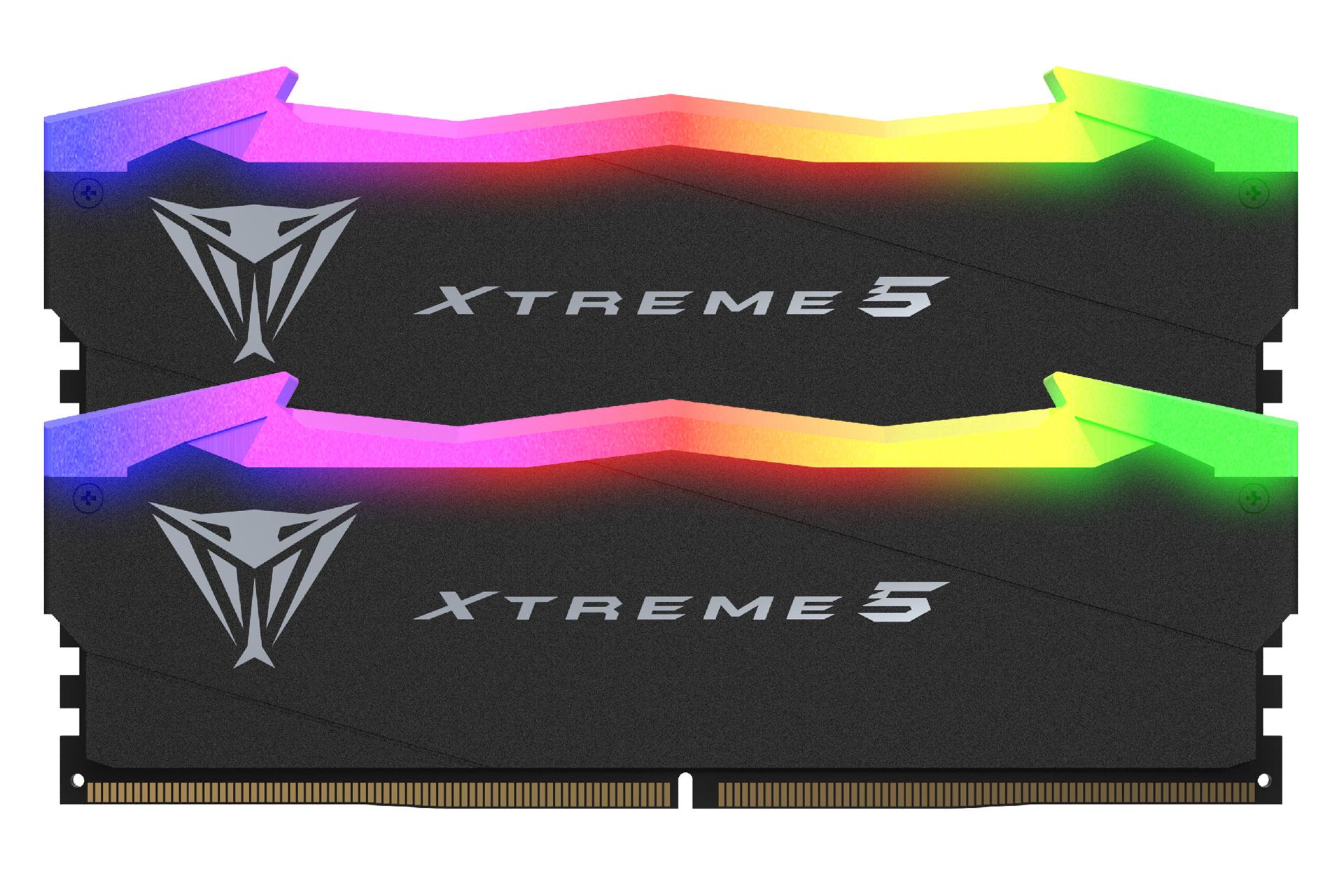 رم پاتریوت Patriot Viper Xtreme 5 RGB 32GB (2x16) DDR5-8000 CL38