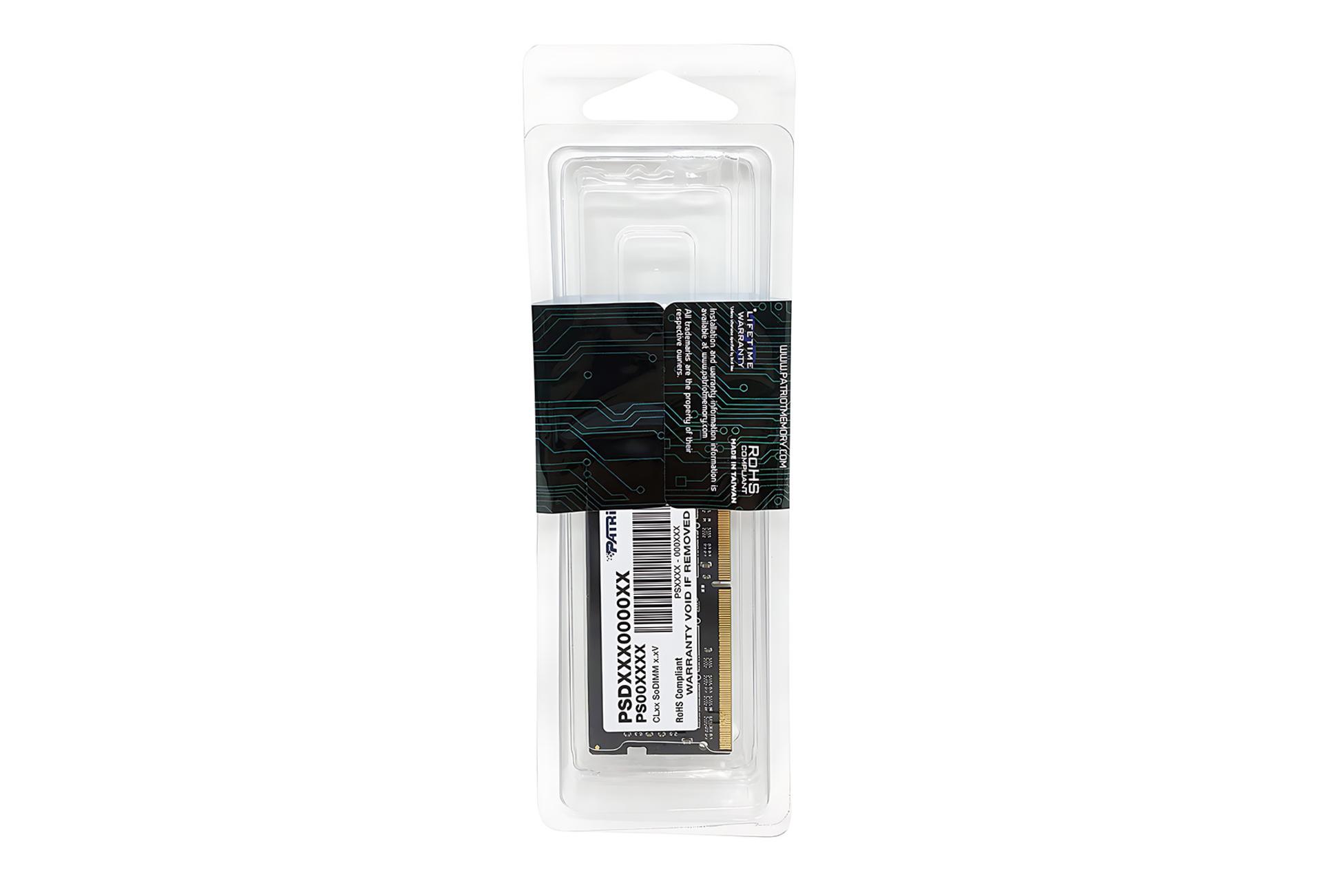 جعبه رم پاتریوت Patriot Signature Line SODIMM 8GB DDR4-3200 CL22